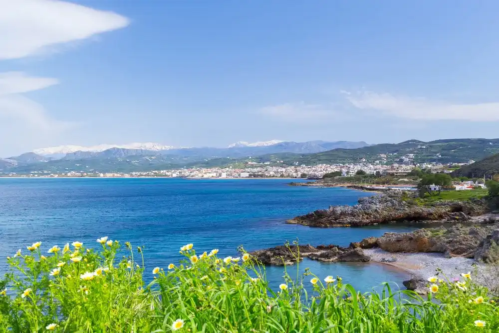Landscape of Kissamos town on Crete - Greece Landscape of Kissamos town on Crete - Greece