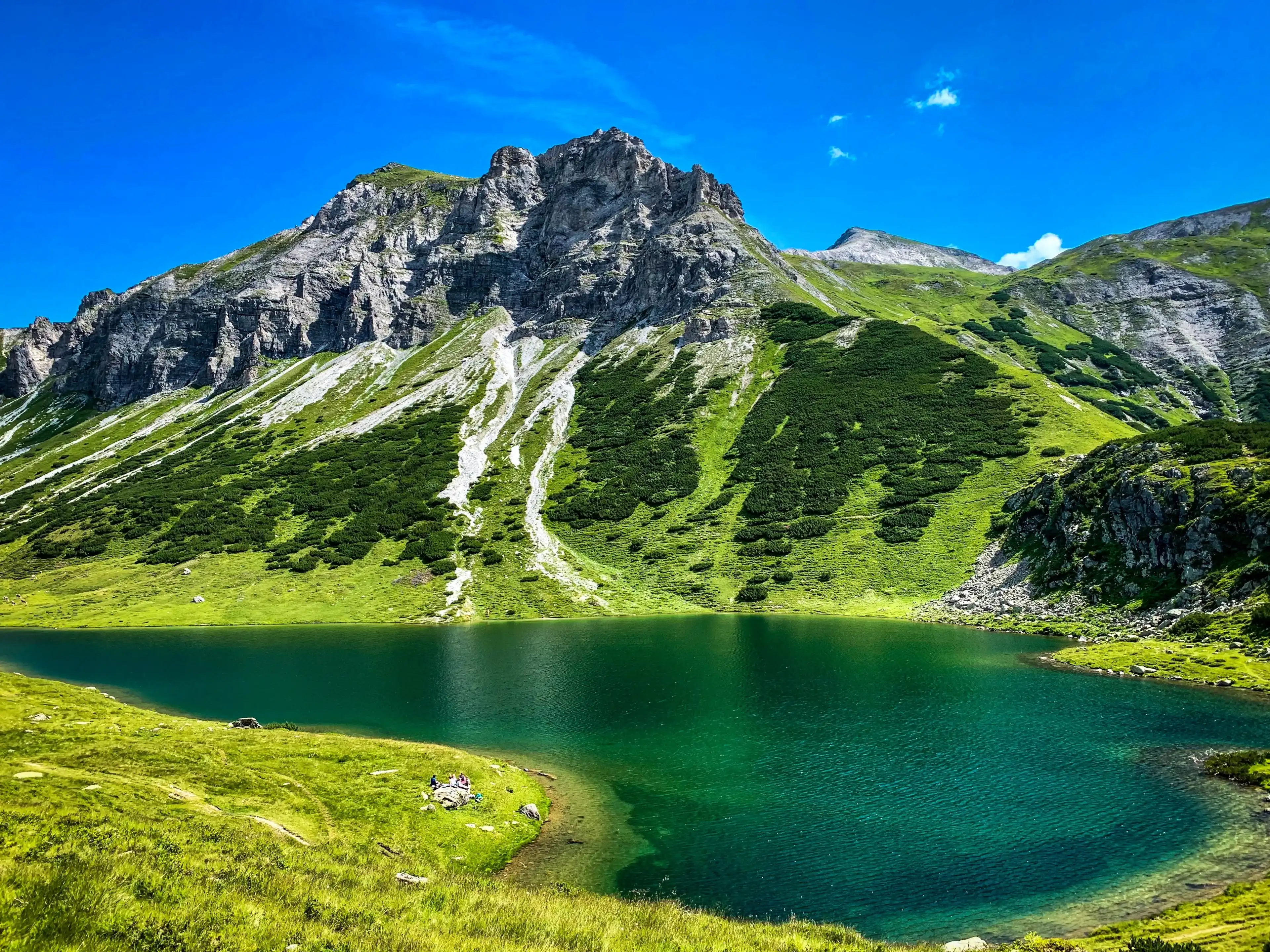 Mountain Lake at Obertauern Salzburg Austria Mountain Lake at Obertauern Salzburg Austria