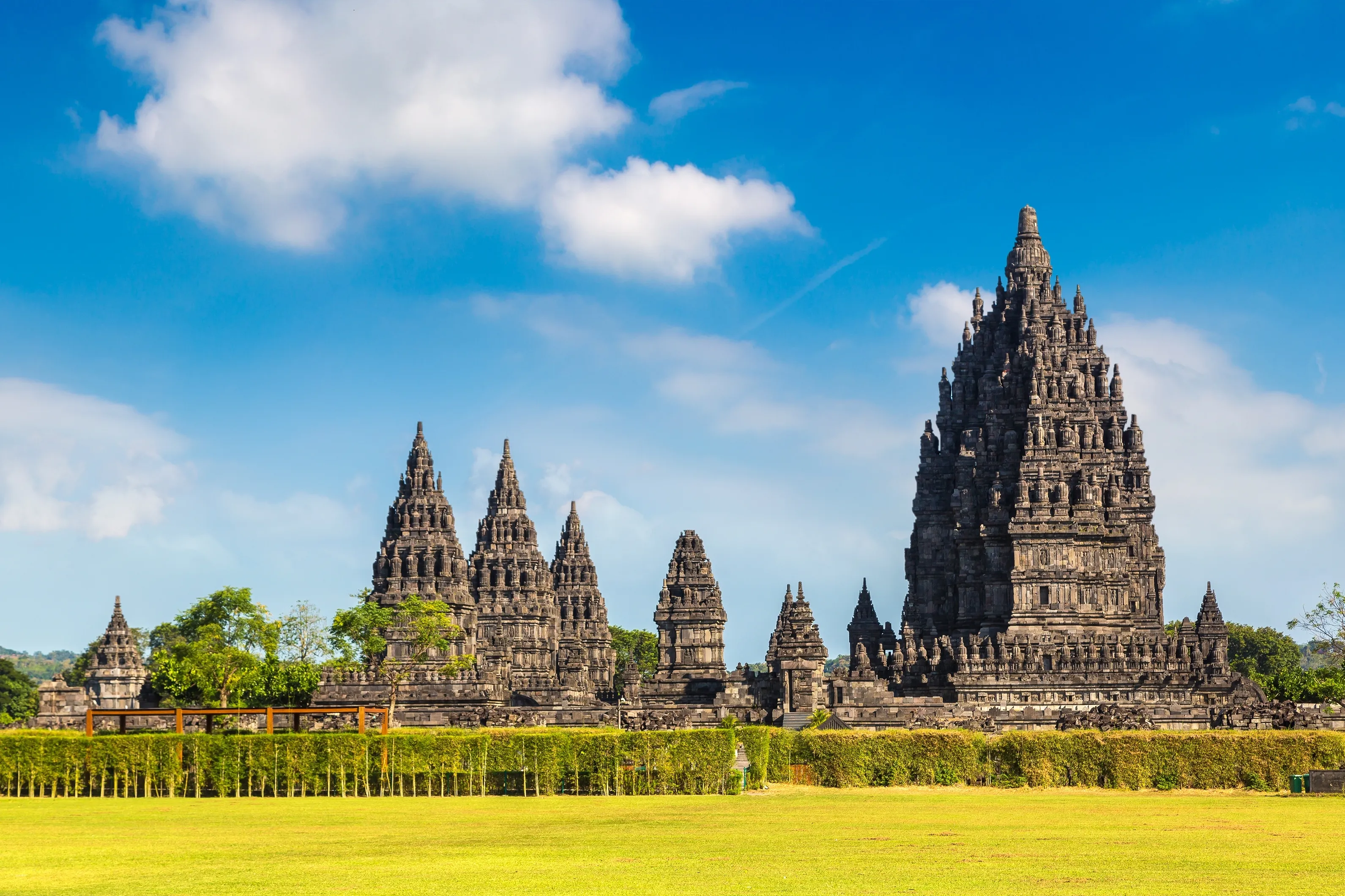 Prambanan temple near Yogyakarta city, Central Java, Indonesia