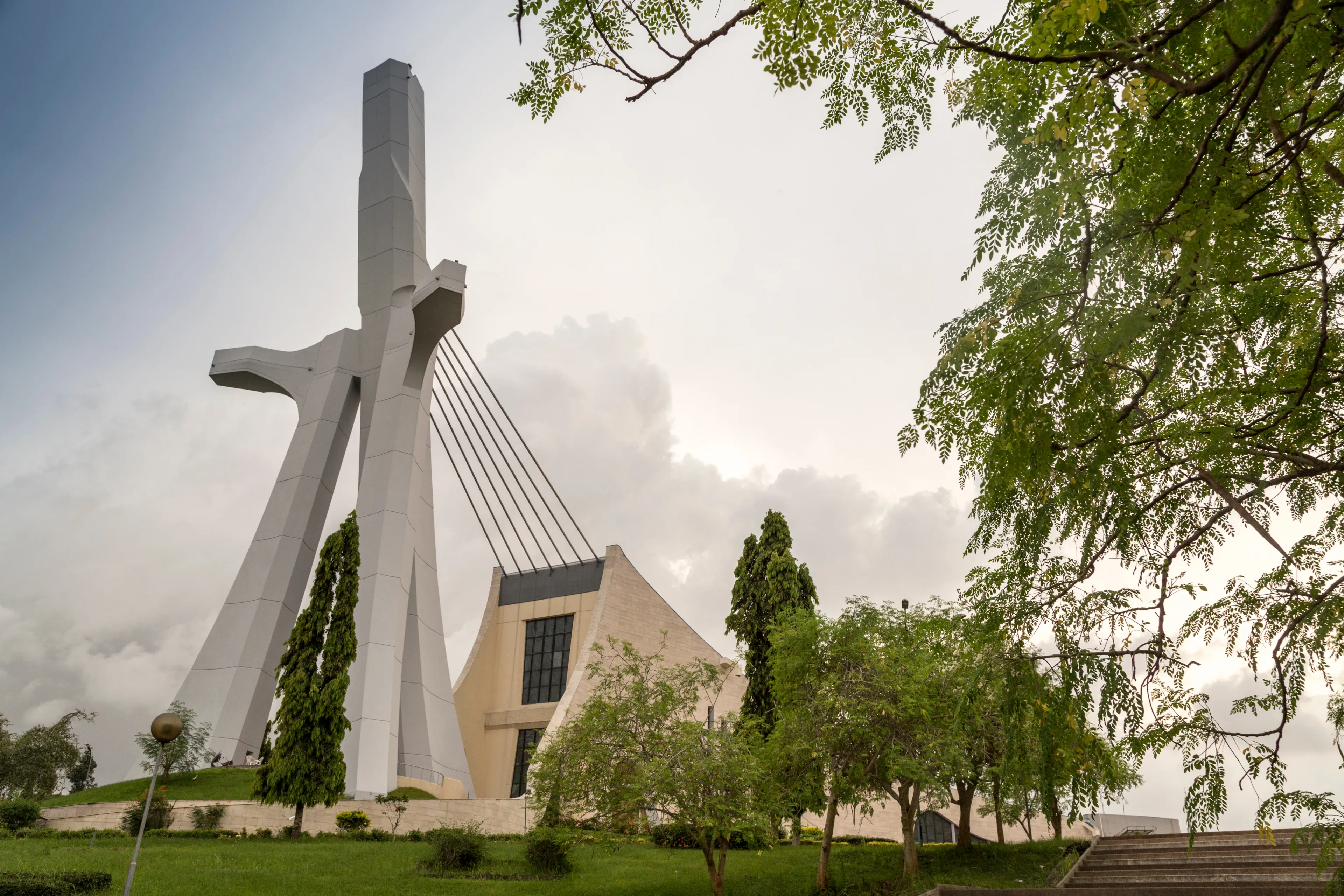 St Paul's Cathedral in Abidjan.