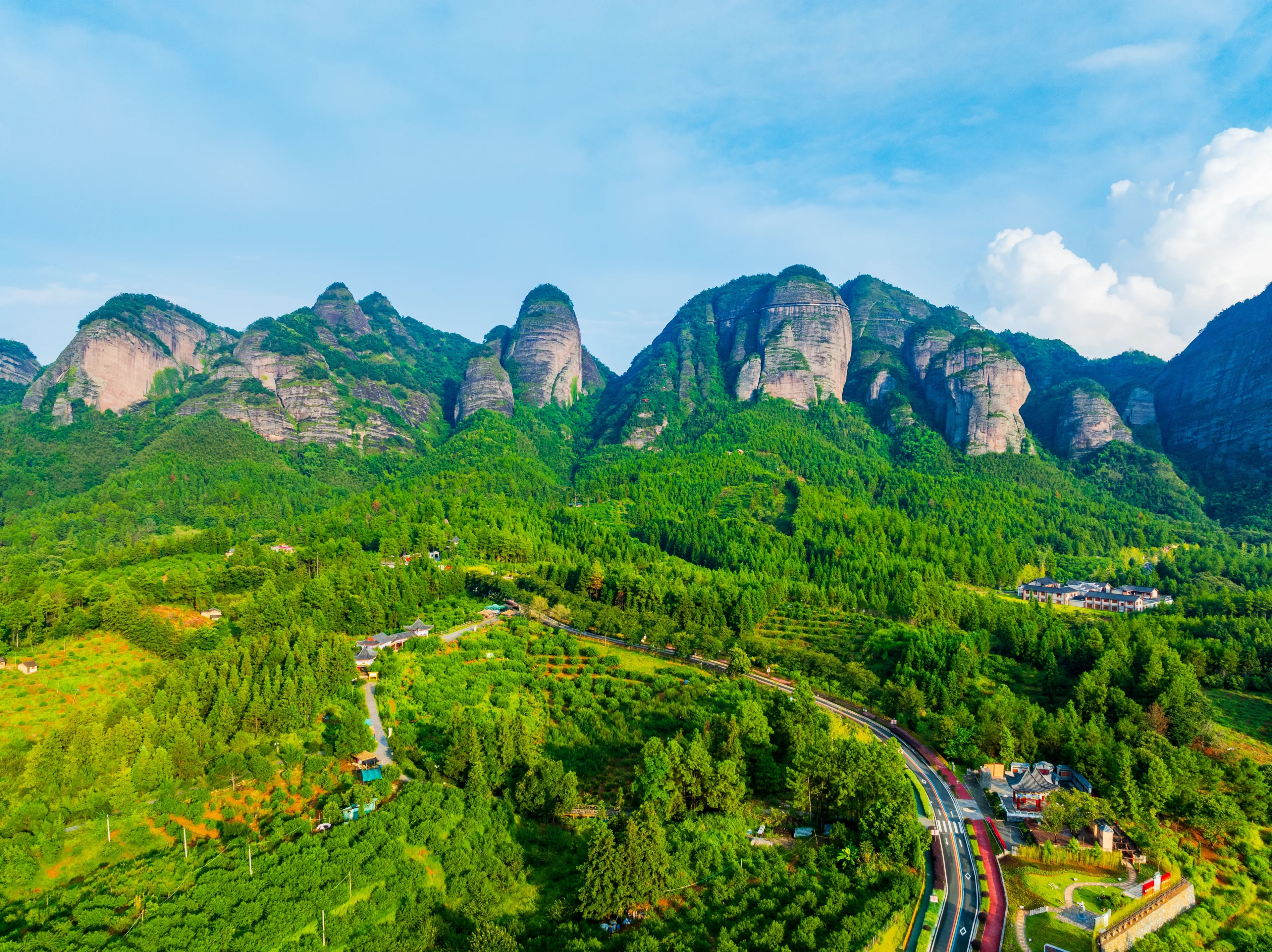Xiaowudang Mountain Scenic Area, Longnan County, Jiangxi Province, China