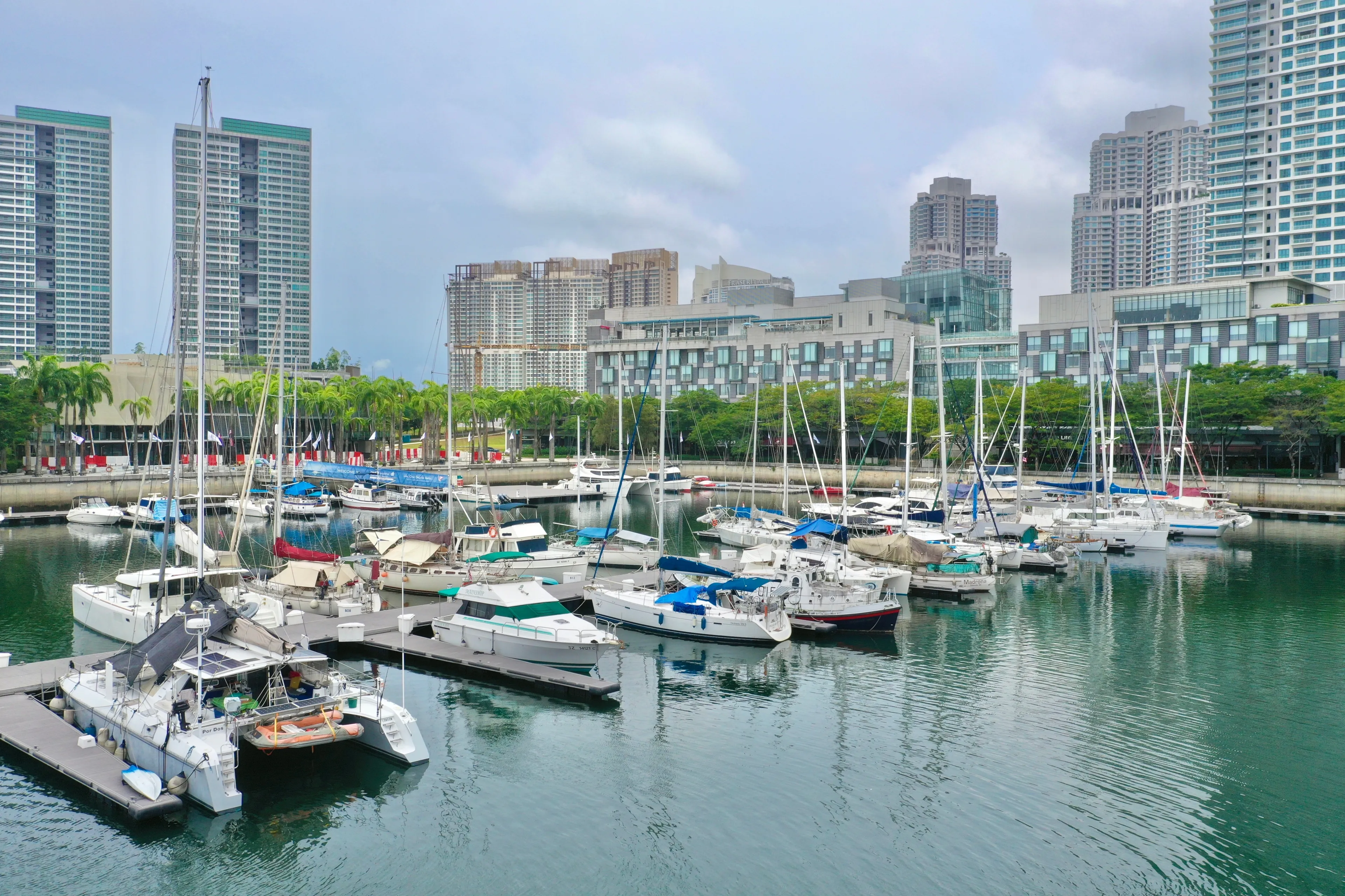 JOHOR, MALAYSIA - NOVEMBER 12, 2024: Puteri Harbour is an attempt to create some entertainment in an otherwise artificial residential expat area.