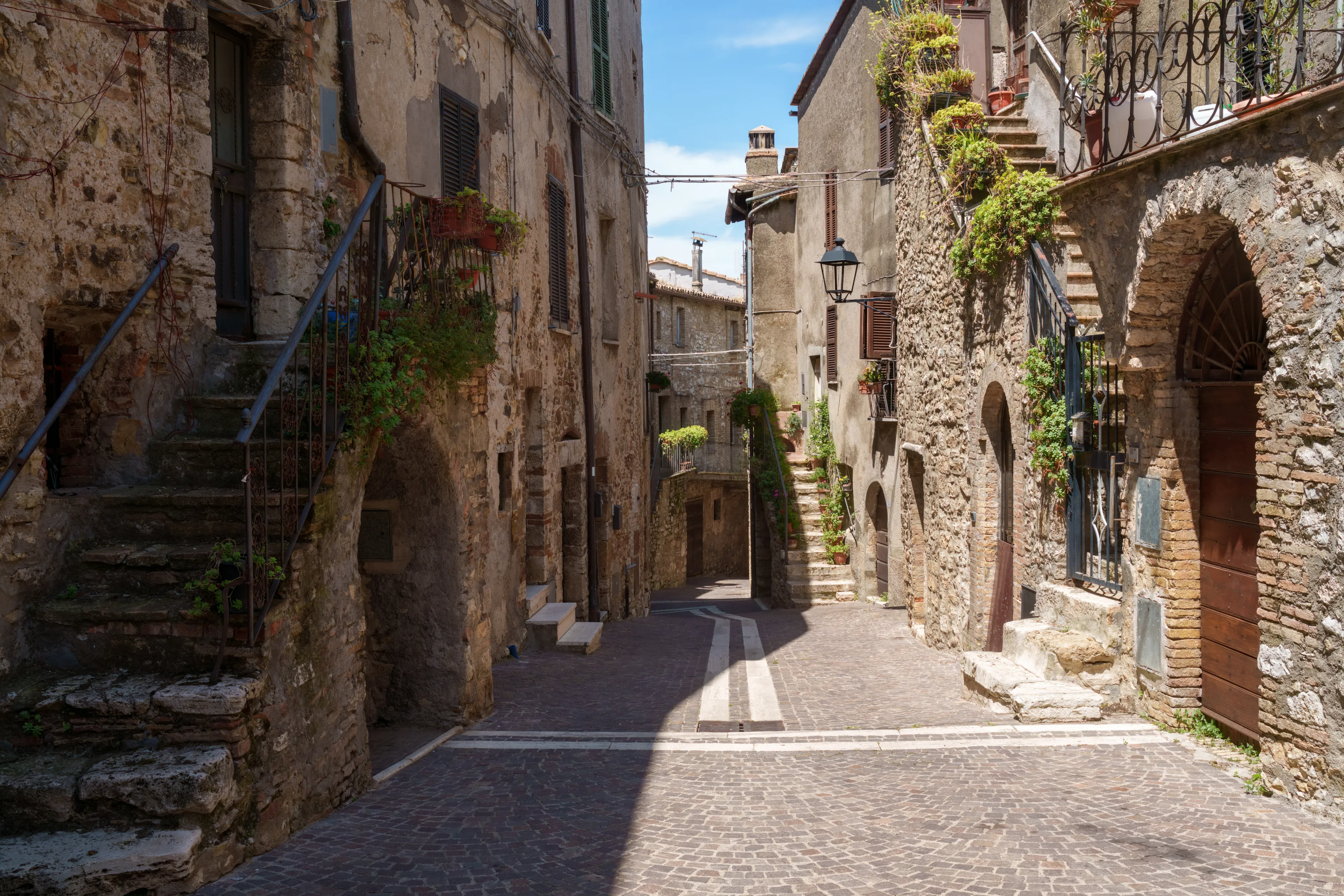 Montecchio, old town in Terni province, Umbria, Italy