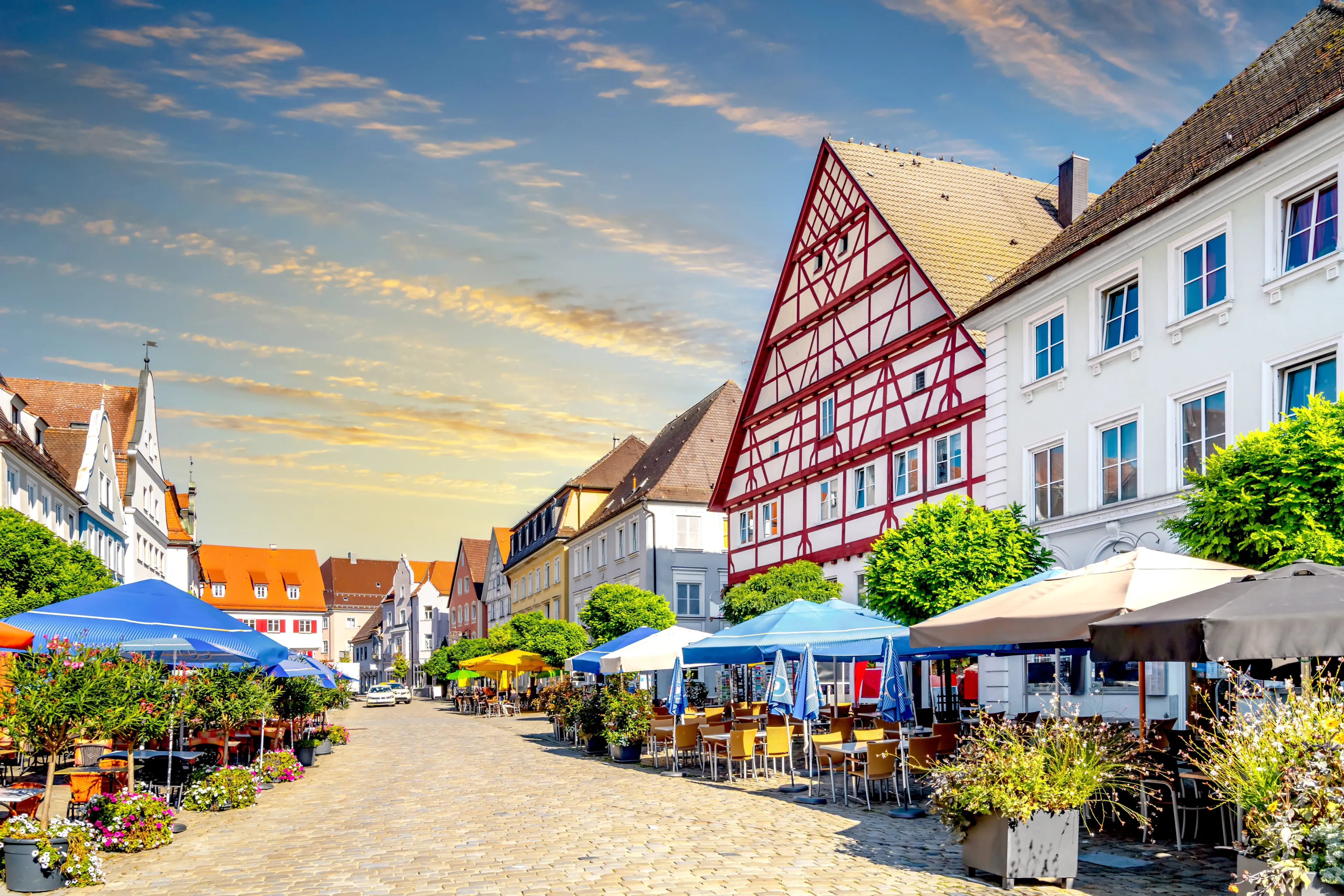 Old city of Günzburg, Germany 