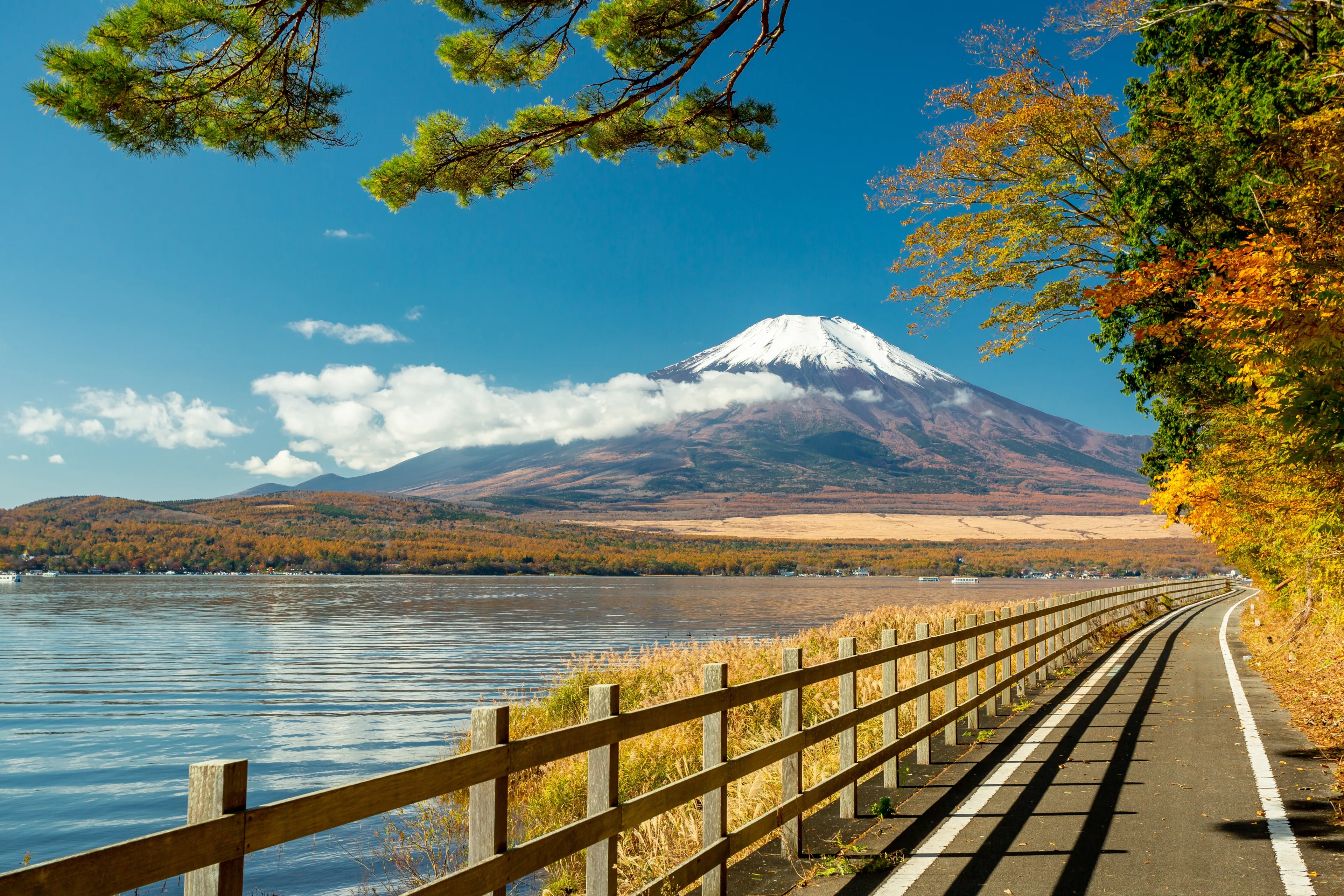 Fuji and Yamanaka Lake, Japan