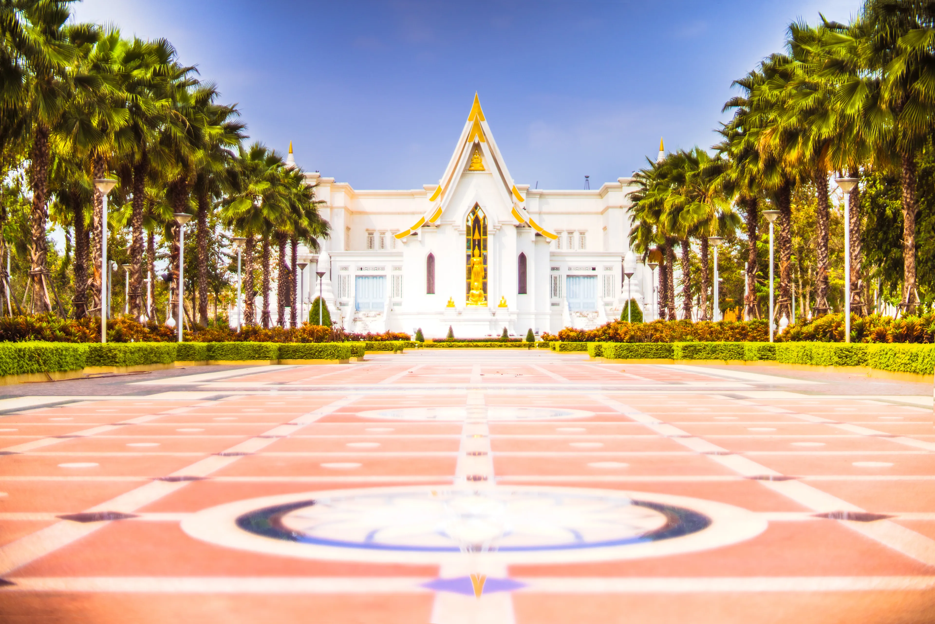 Wat Chantharam or Wat Tha Sung, an old temple from the Ayutthaya period, Uthai Thani, Thailand