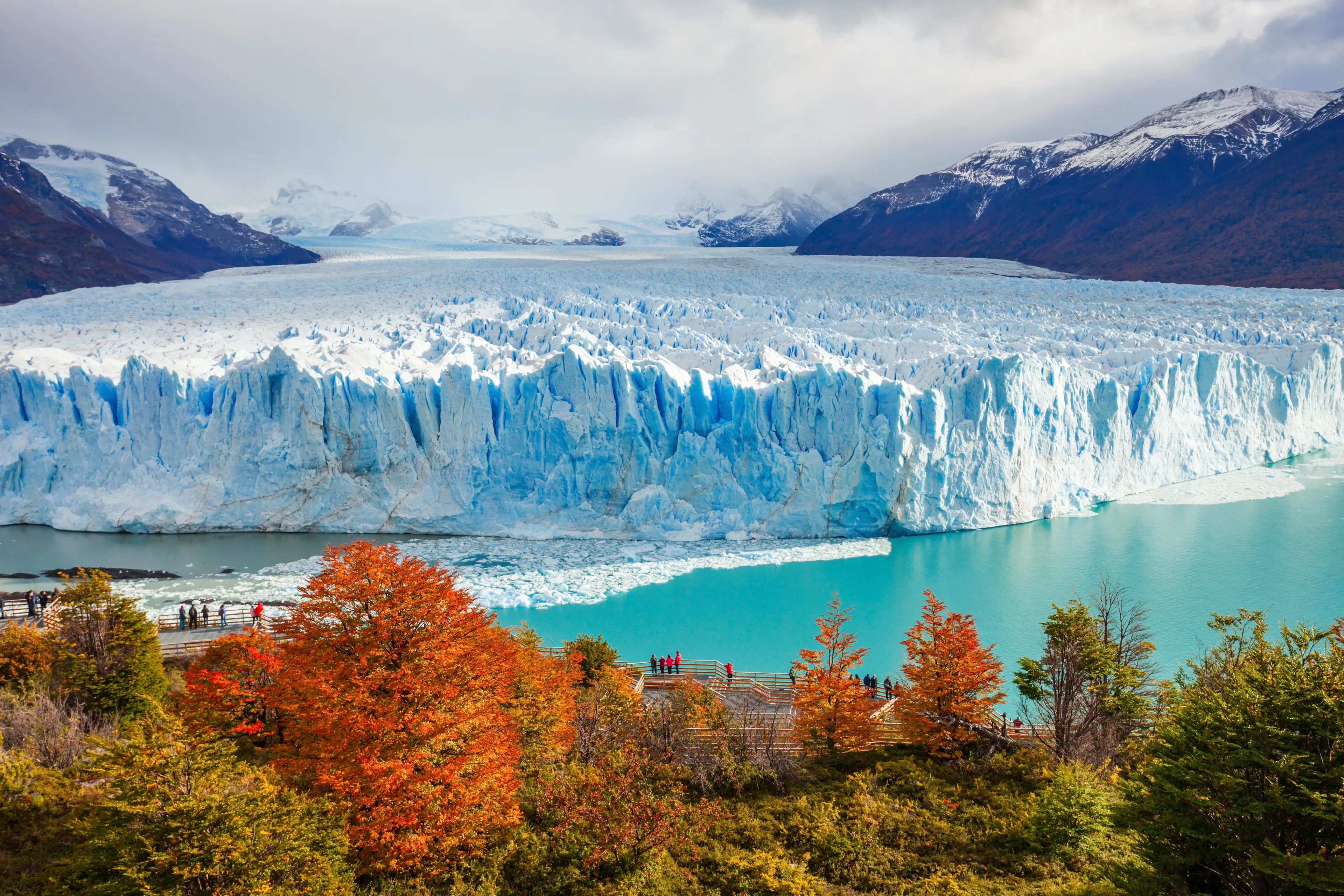 The Perito Moreno Glacier is a glacier located in the Los Glaciares National Park in Santa Cruz Province, Argentina. Its one of the most important tourist attractions in the Argentinian Patagonia.