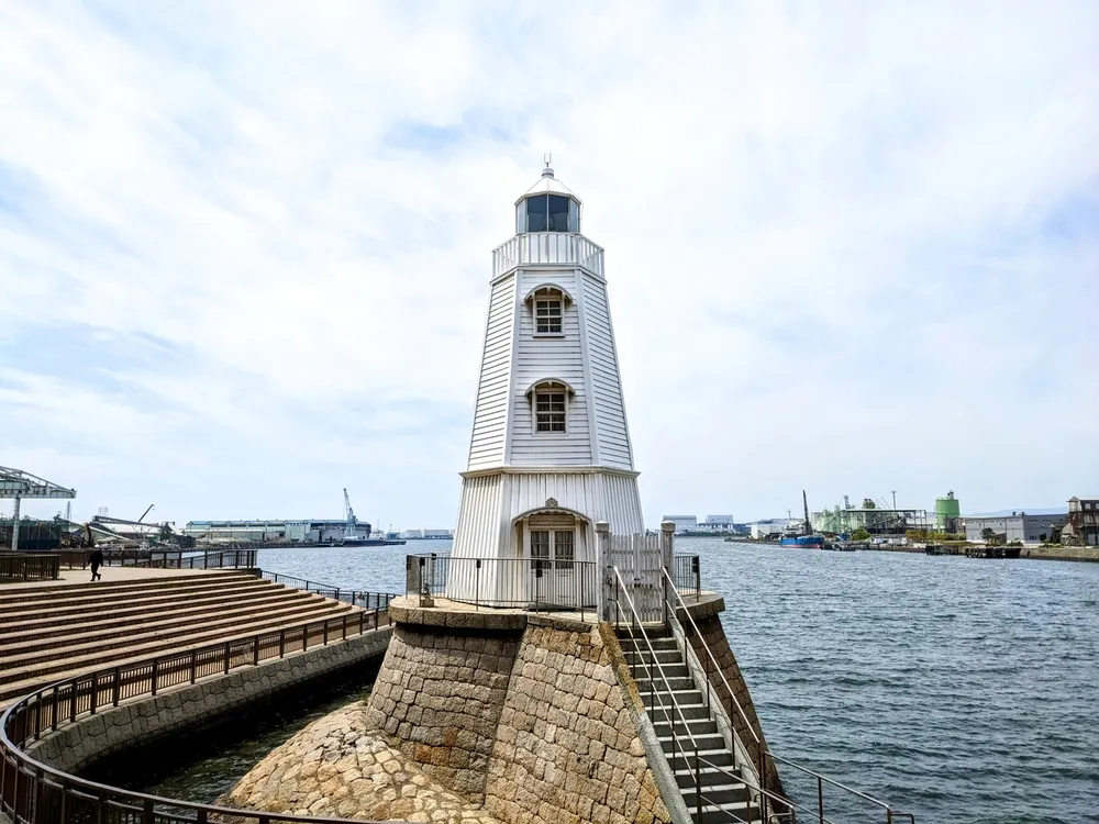 Old Sakai Lighthouse Osaka Japan