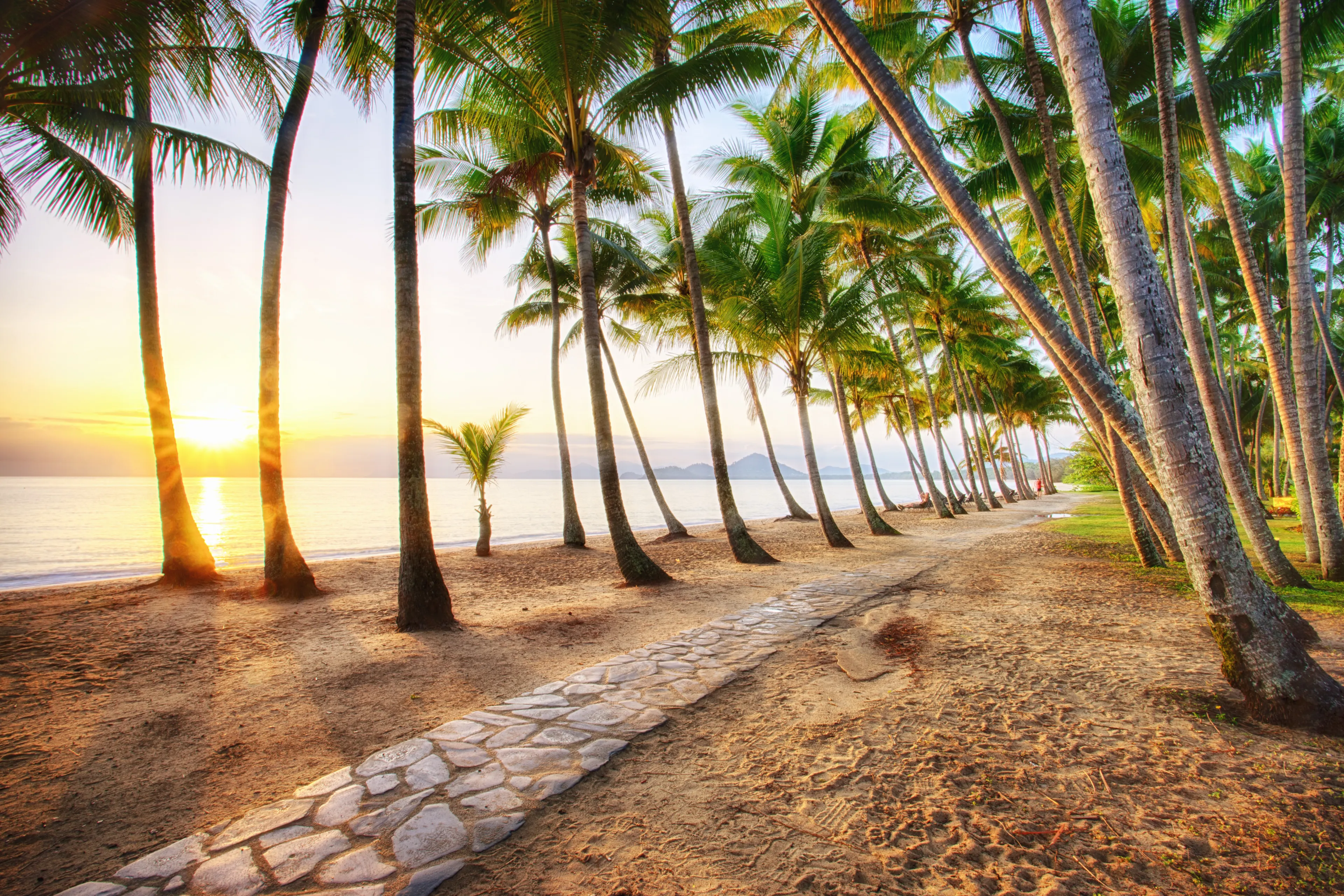 Sunrise at Palm Cove in Cairns, Tropical North Queensland