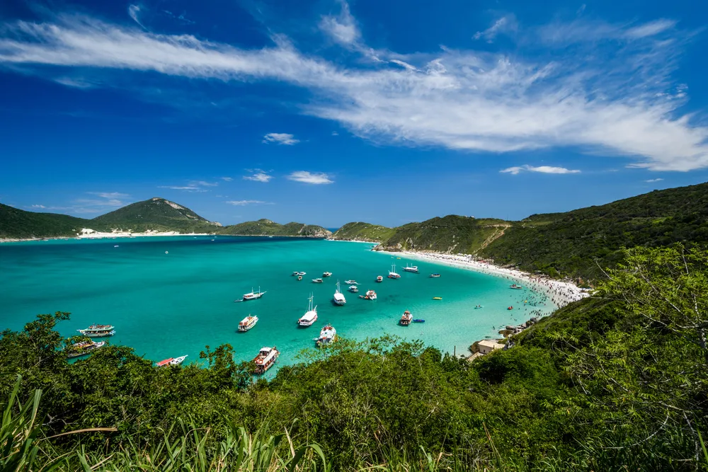 Beaches of Pontal do Atalaia, Arraial do Cabo, Rio de Janeiro, Brazil