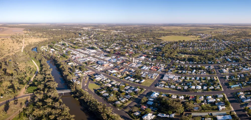 Goondiwindi From The Air