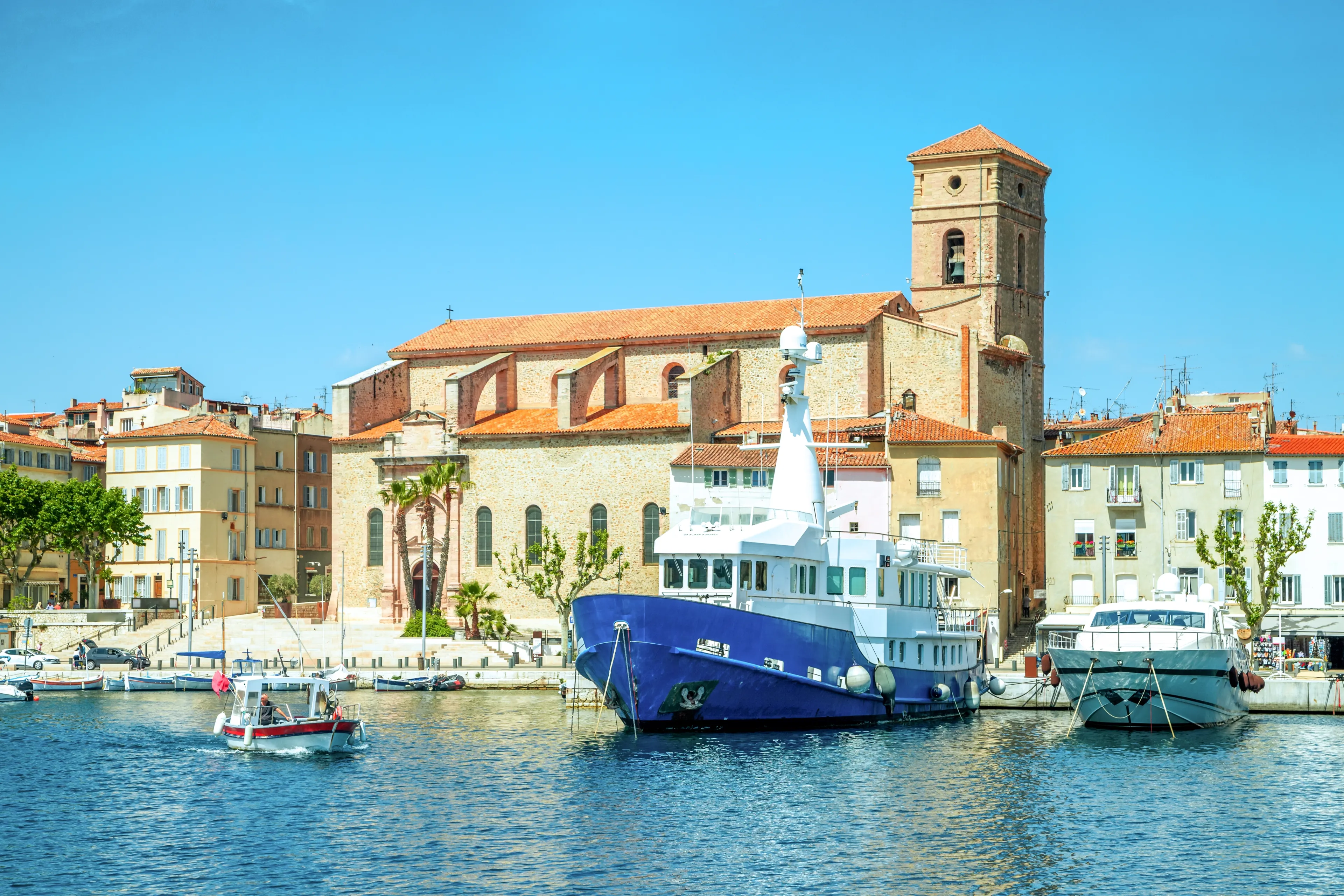View over La Ciotat, France 