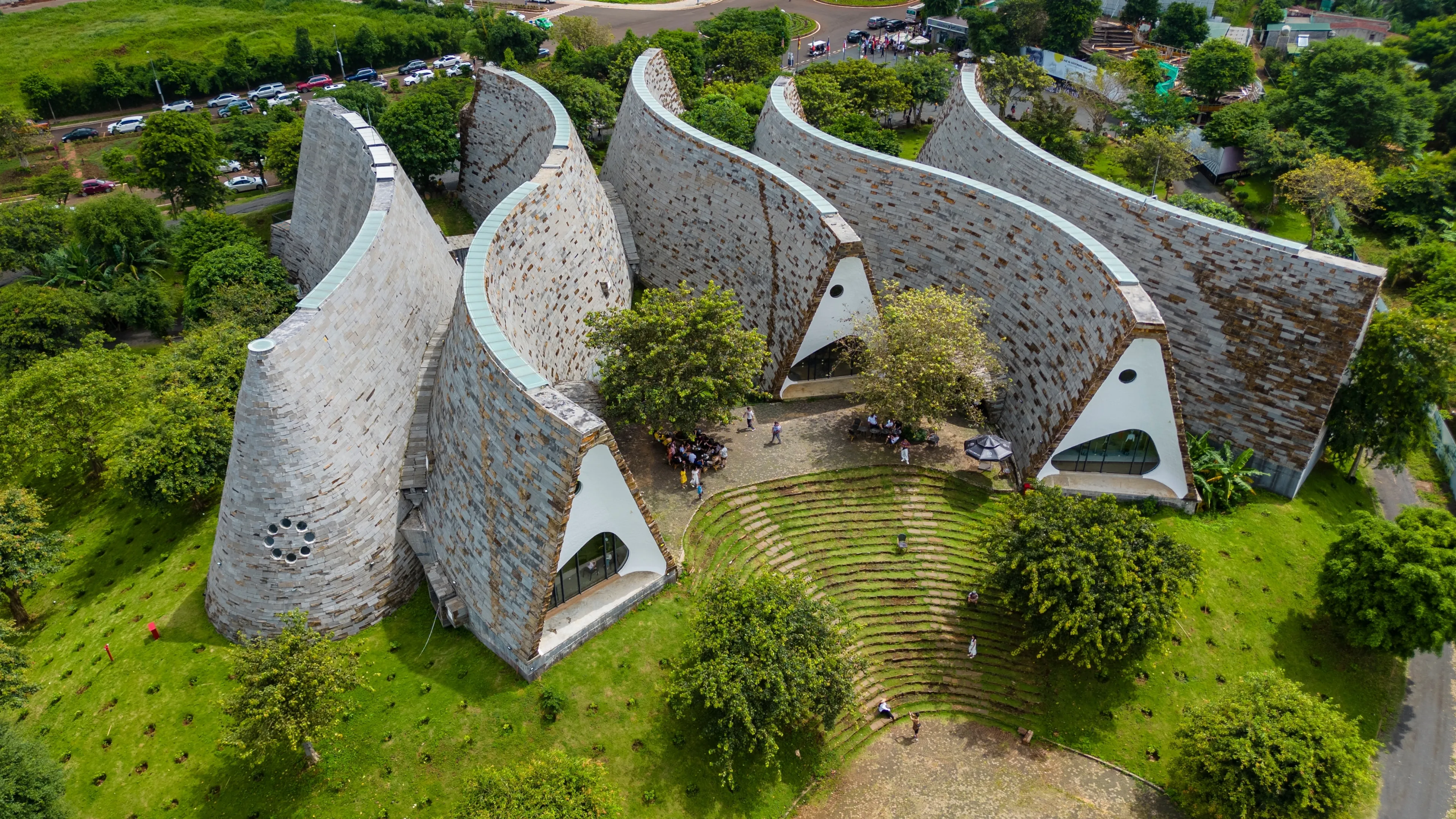 July 31, 2022: downtown Buon Ma Thuot, Dak Lak Province, Vietnam