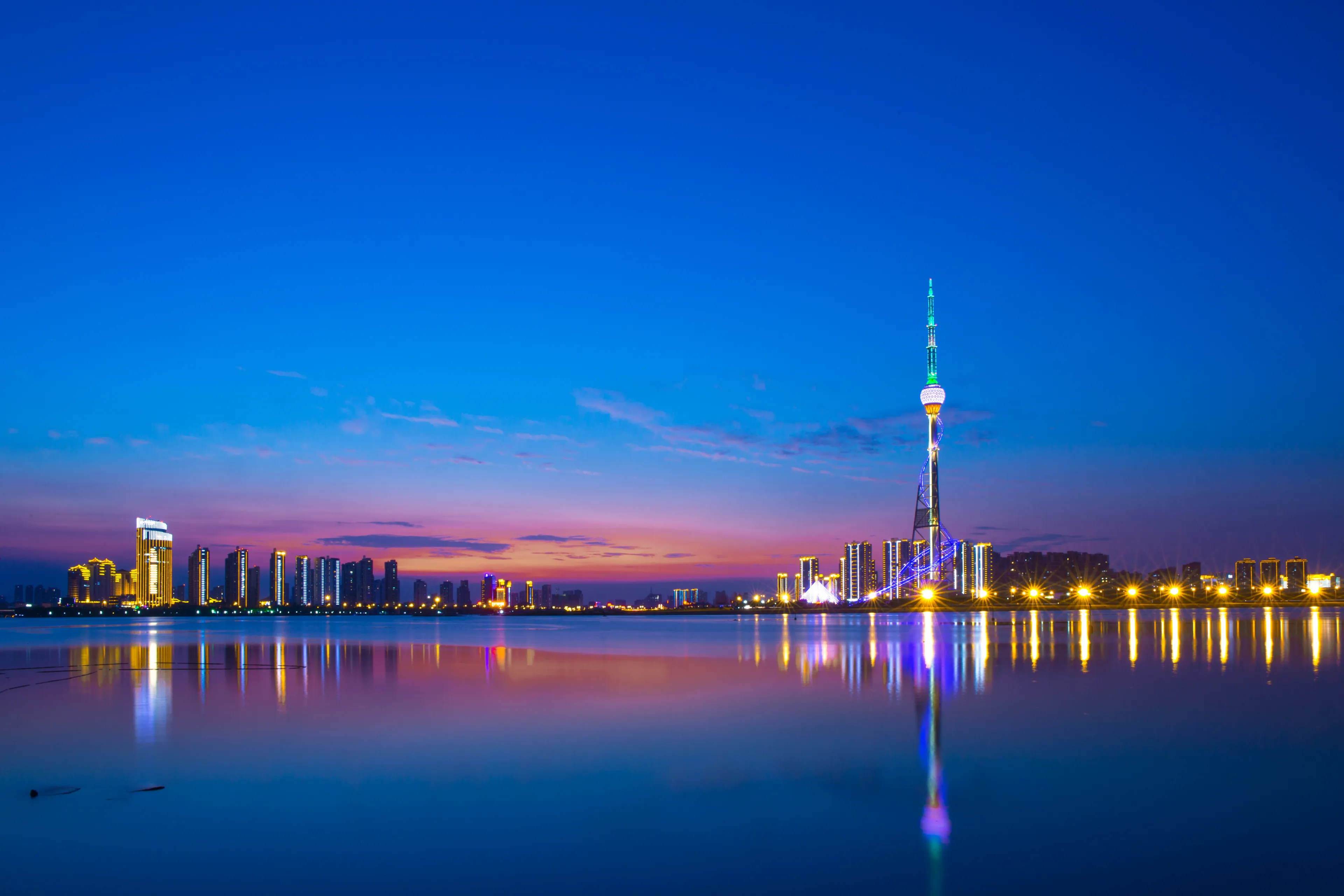 Linyi TV Tower in Shandong  of china
