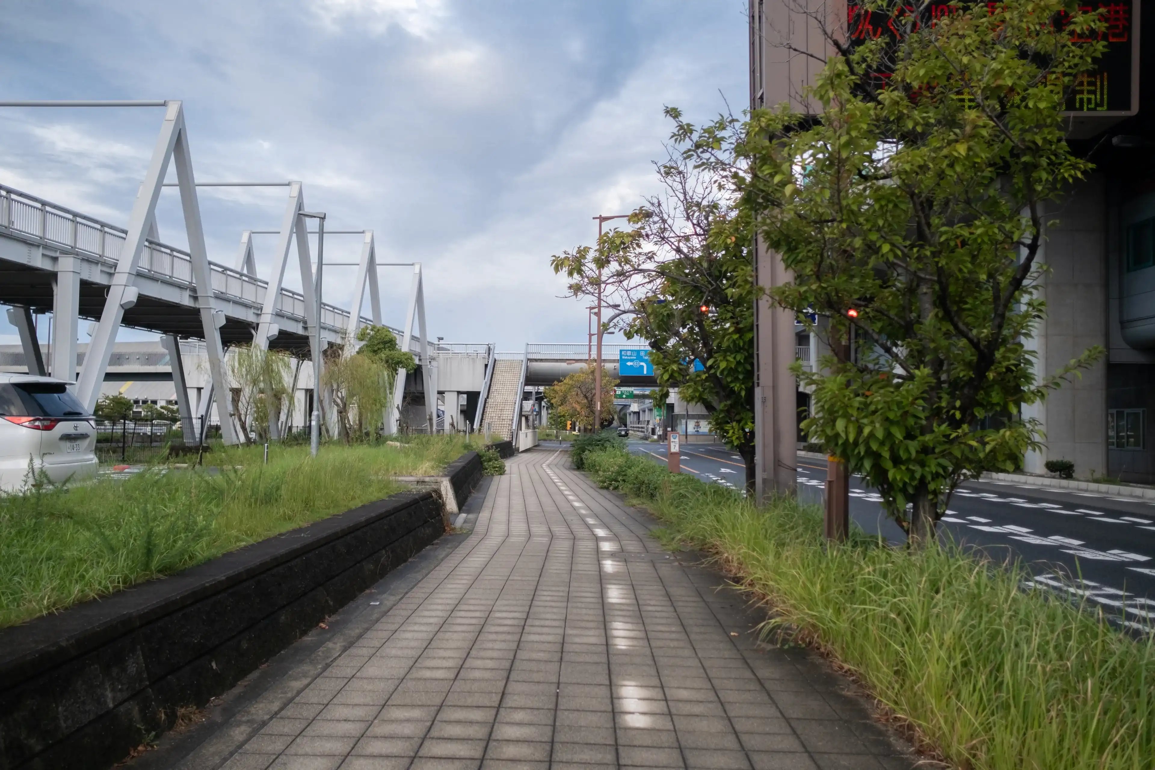 OSAKA, JAPAN - OCT 24, 2024: Rinku Town, is a commercial development in Izumisano, adjacent to Kansai International Airport and accessible from Osaka by the Nankai Main Line and JR Hanwa Line OSAKA, JAPAN - OCT 24, 2024: Rinku Town, is a commercial development in Izumisano, adjacent to Kansai International Airport and accessible from Osaka by the Nankai Main Line and JR Hanwa Line
