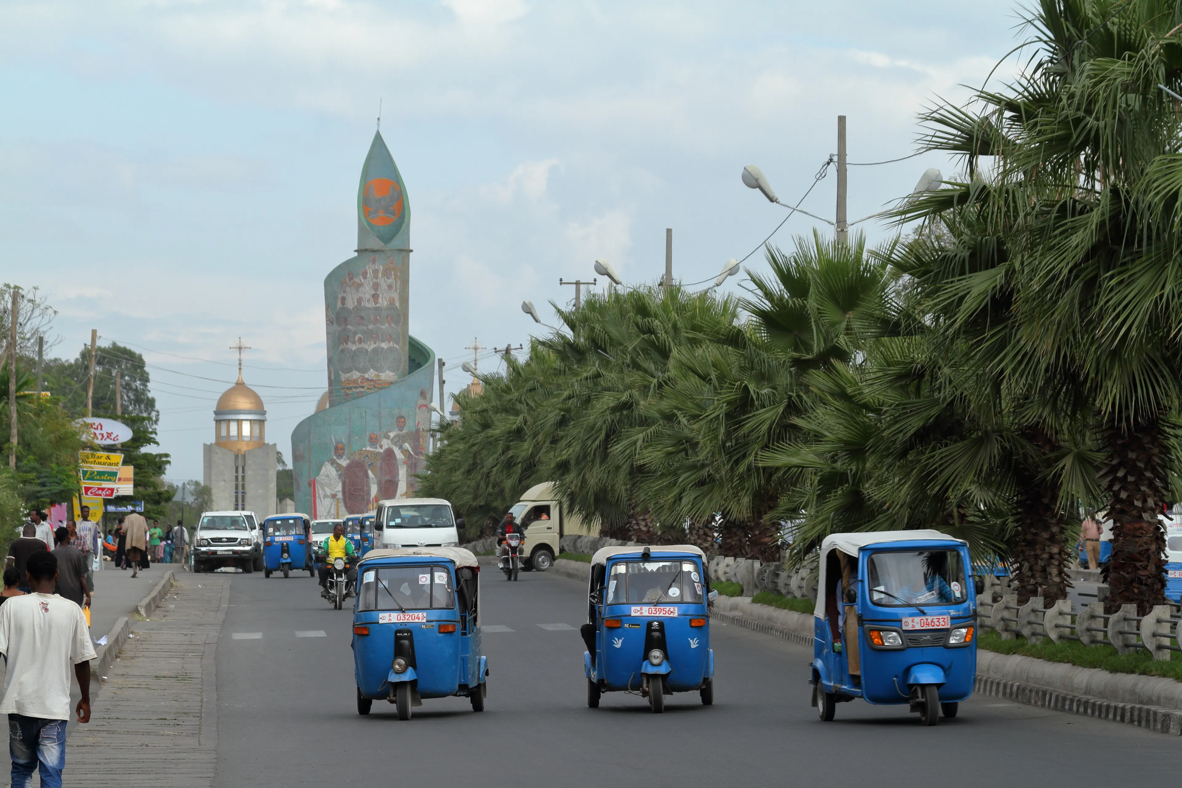 The city of Awassa in Ethiopia, 23. October 2012