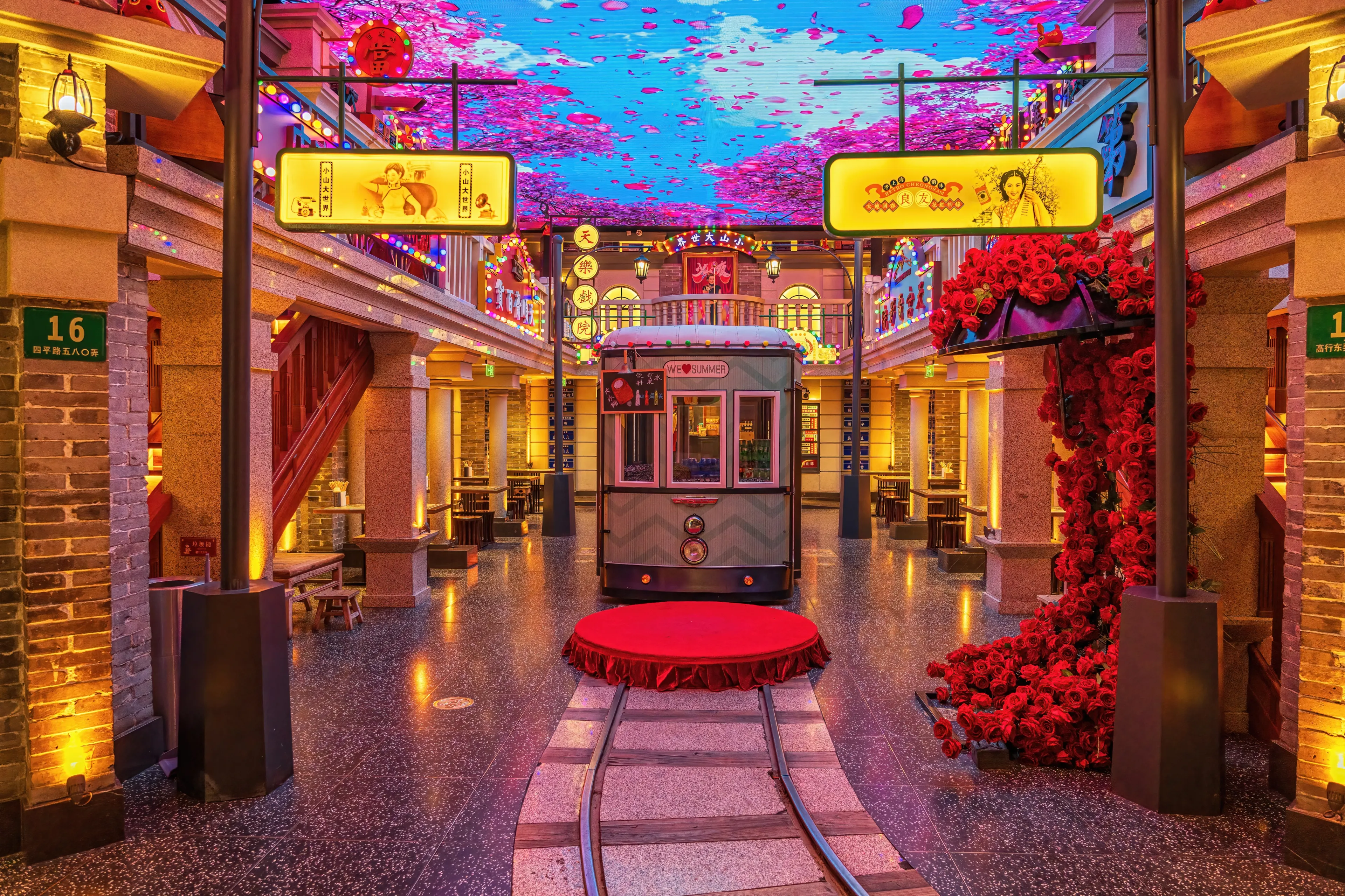 The scene at the Tangshan Banquet in Tangshan city, China, Nov 3, 2023