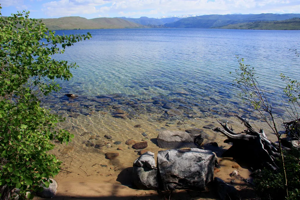 Fremont Lake near Pinedale, Wyoming