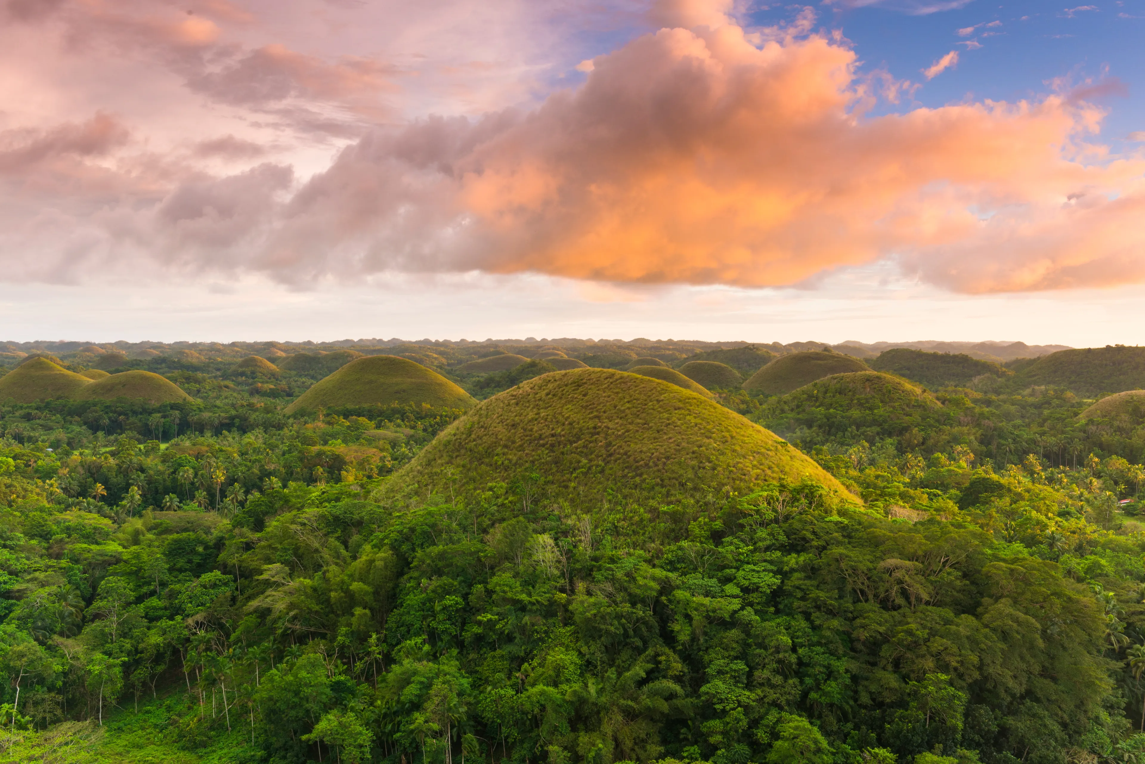 Chocolate Hills, Bohol, Central Visayas, Philippines, Southeast Asia, Asia