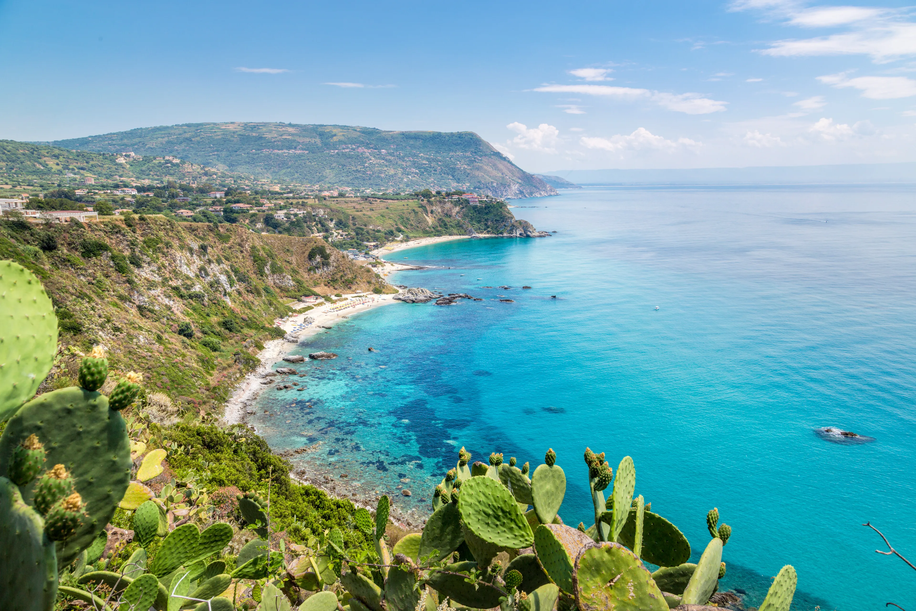 Coastline at Capo Vaticano near Tropea, Calabria, Italy