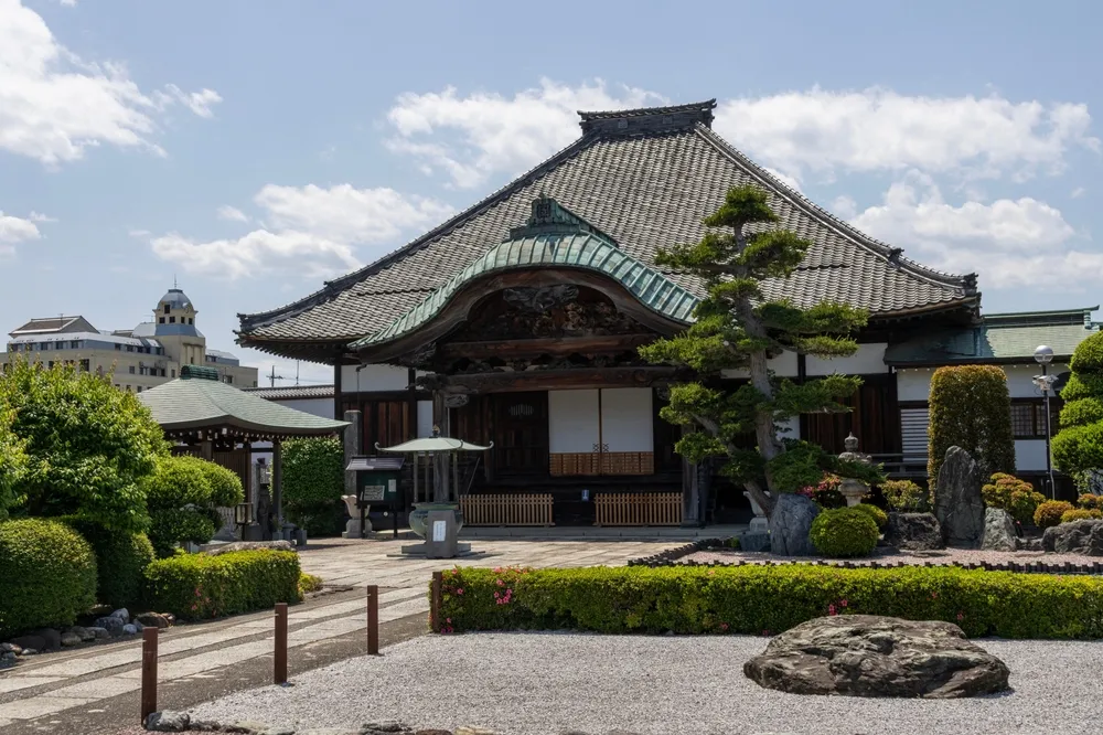 Kawagoe, Japan - 17 May 2024: Myoshoji Temple in Kawagoe, Japan. Myoshoji is the temple of Jurojin, the god of longevity