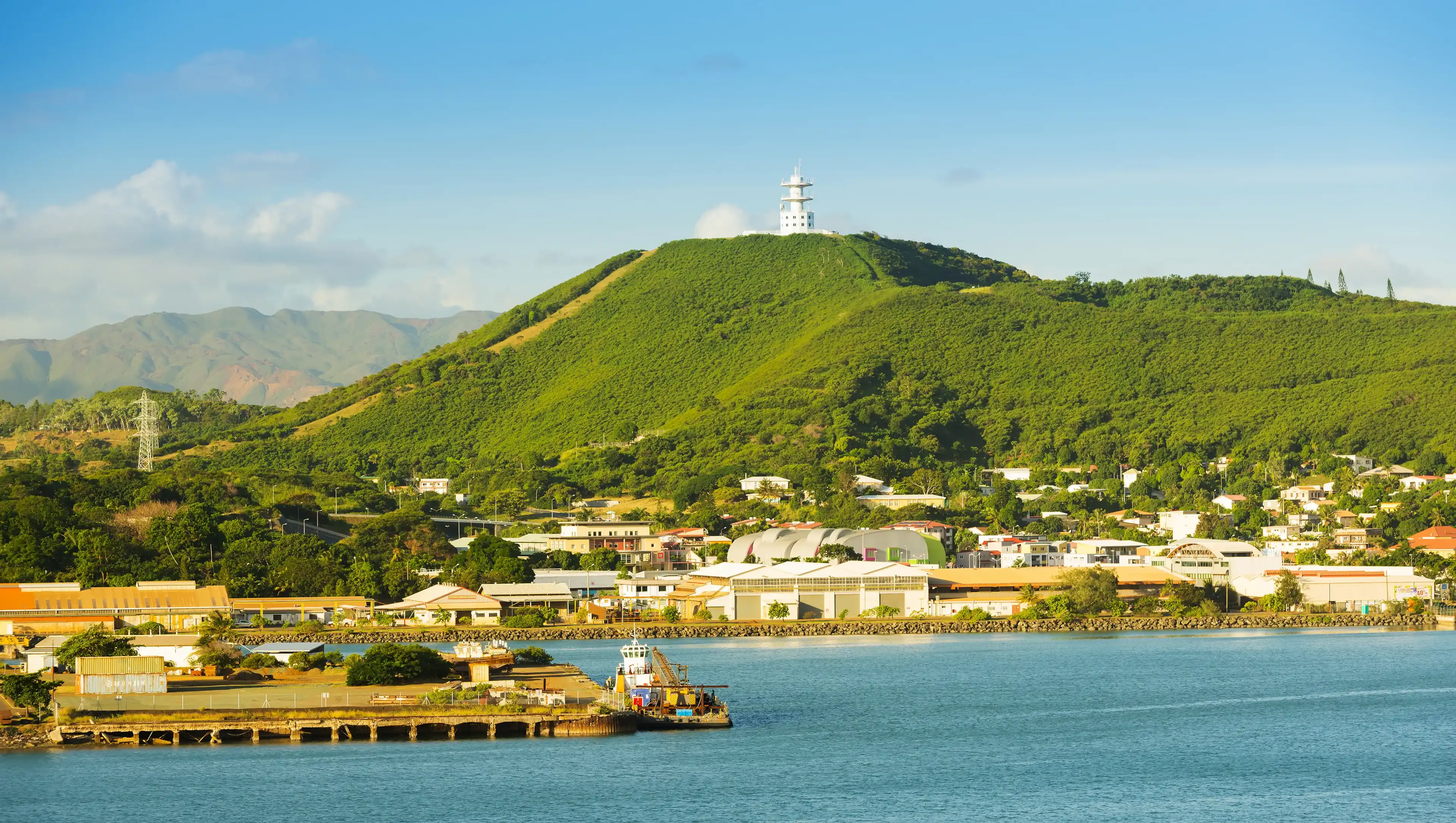 Noumea, capital of New Caledonia view from the bay Noumea, capital of New Caledonia view from the bay
