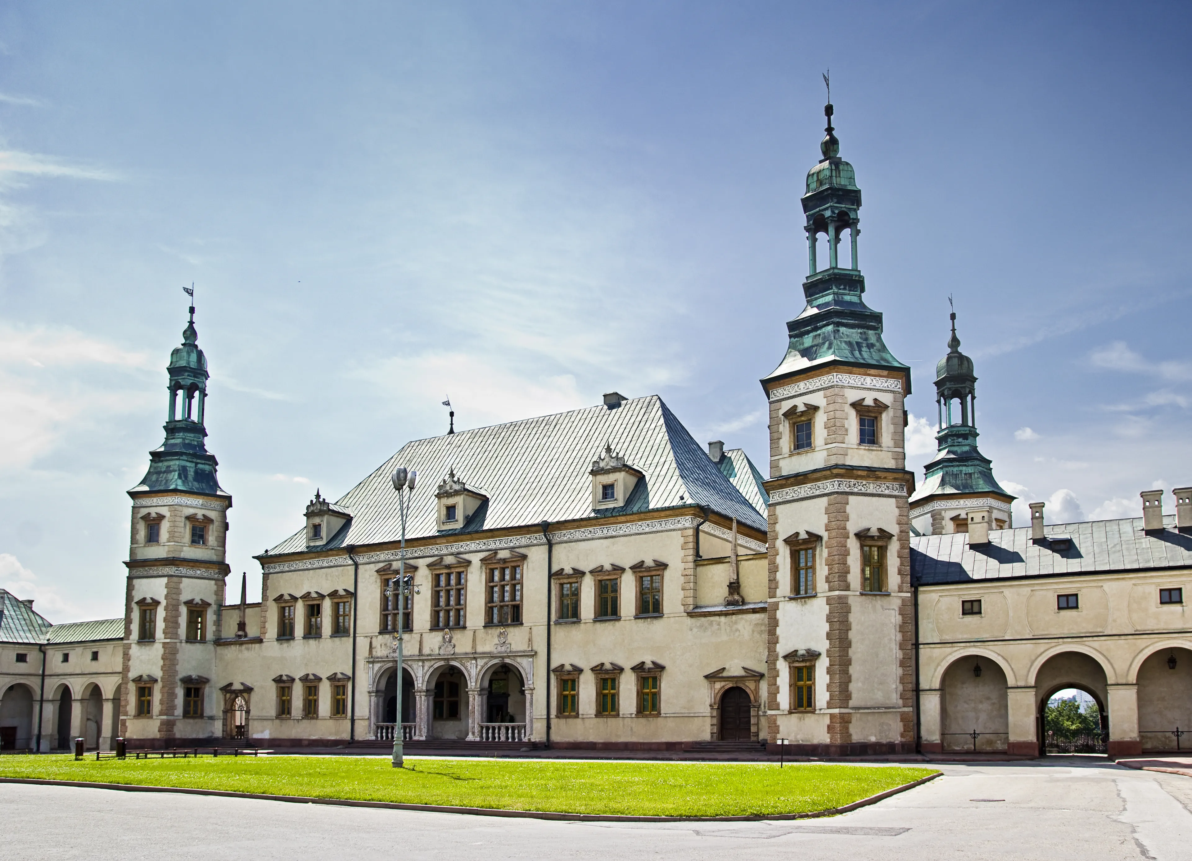 Bishops Palace in Kielce, Poland