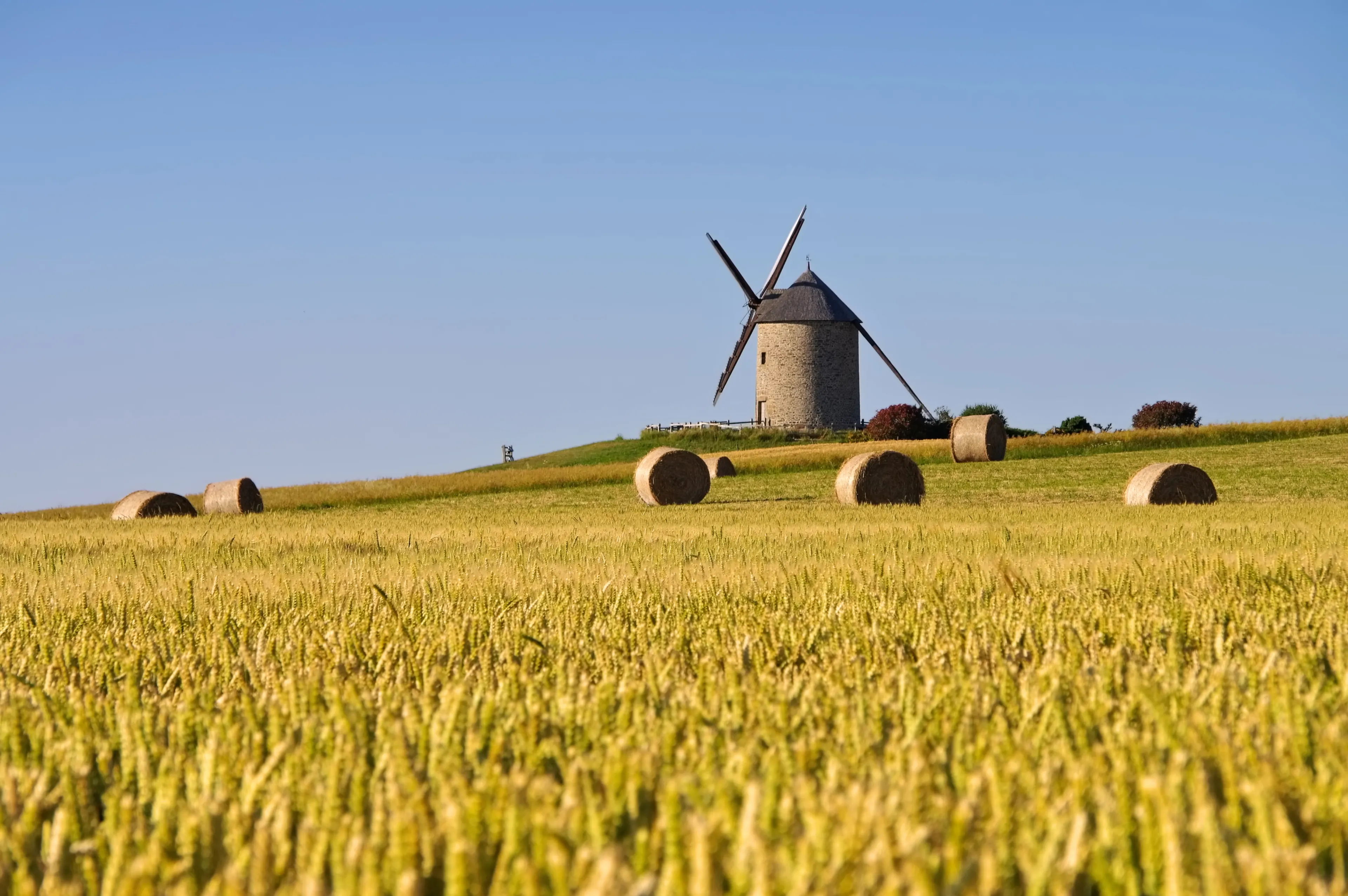 Pontorson Moulin de Moidrey in Normandy, France