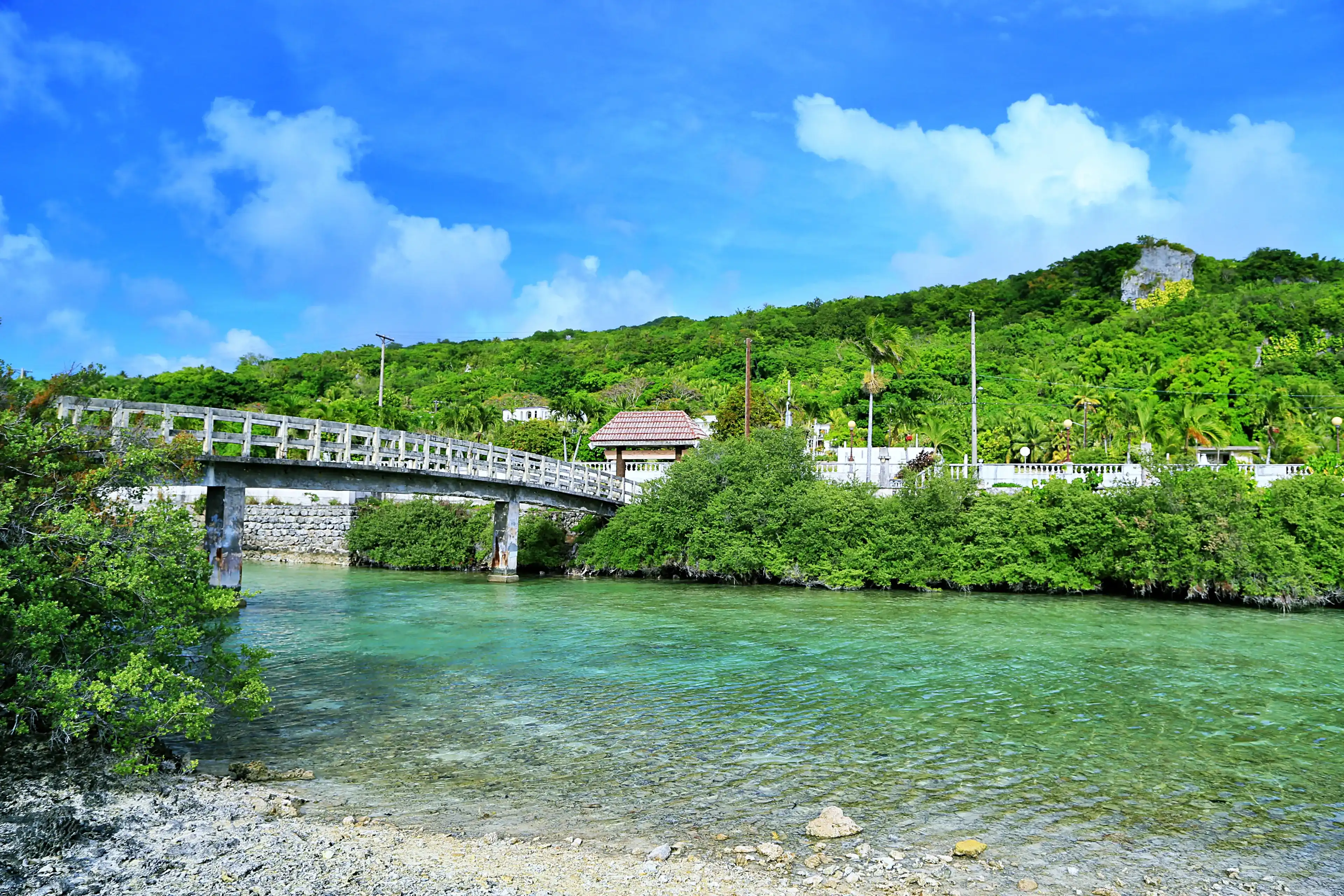 Tropical Sea at Pinatang Seawater Park (Rota, Northern Mariana Islands) Tropical Sea at Pinatang Seawater Park (Rota, Northern Mariana Islands)