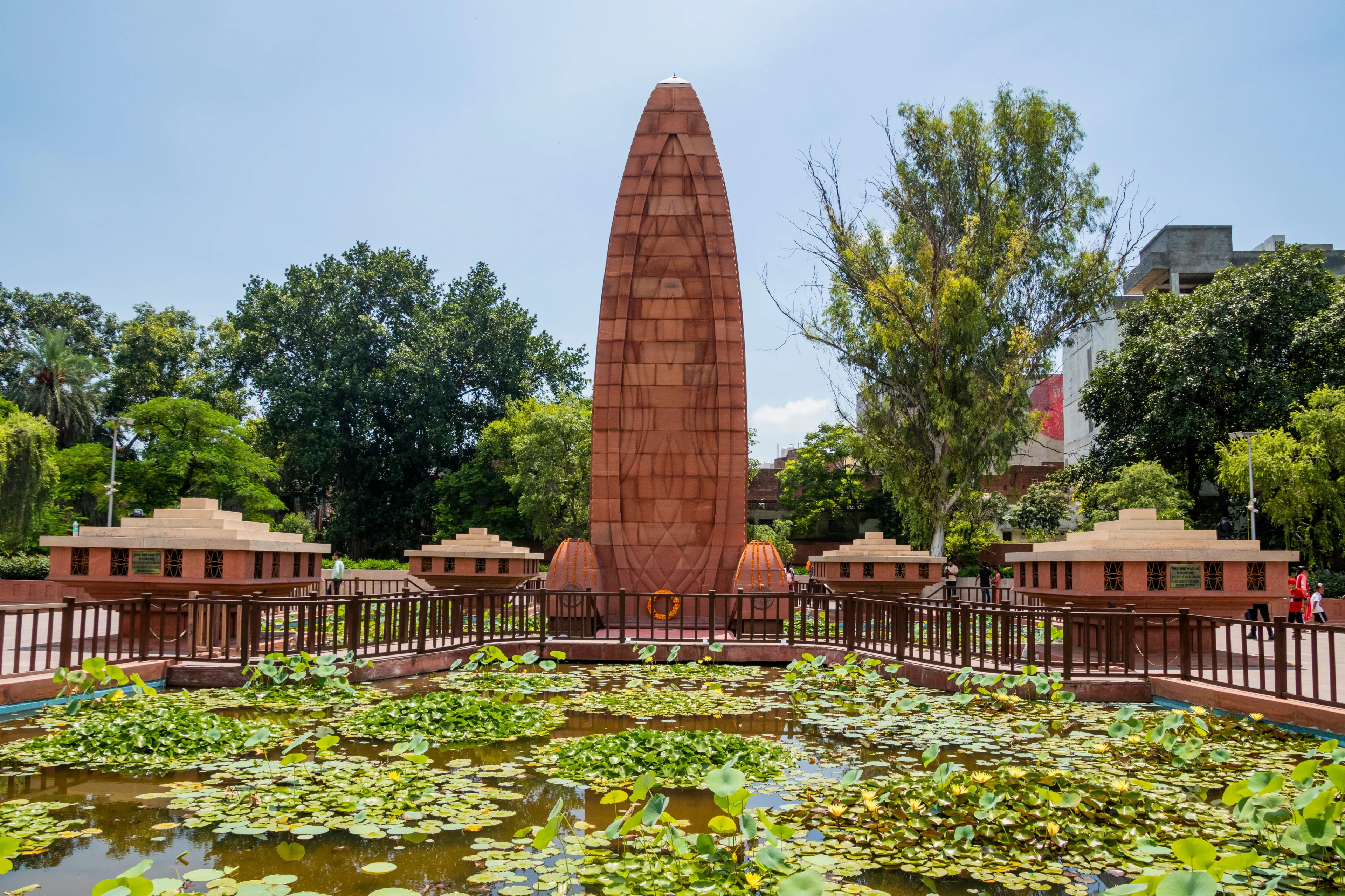 Amritsar, Punjab, India,02:02:2022: Jallianwala Bagh memorial