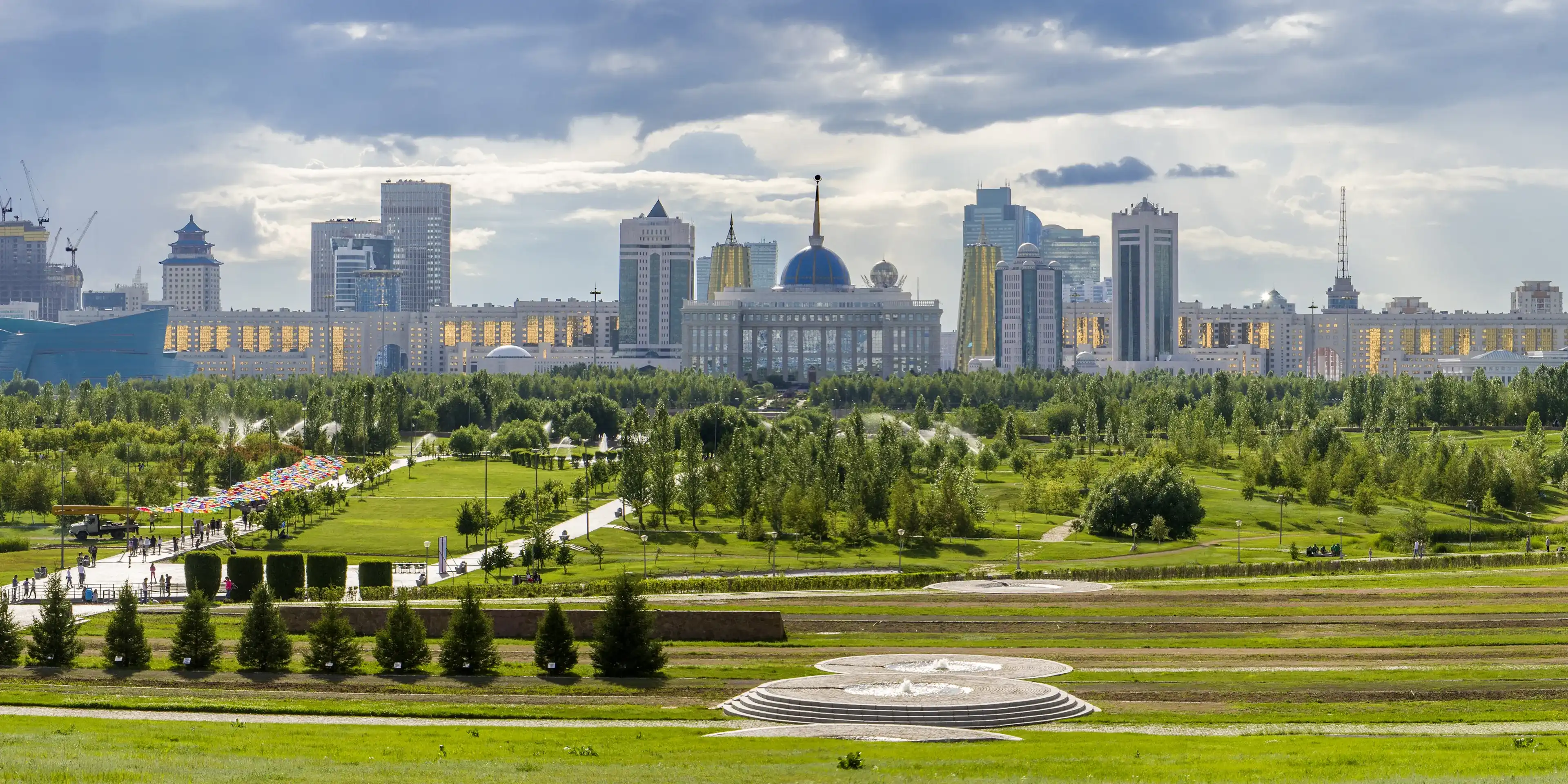 President Park in Astana, Kazakhstan President Park in Astana, Kazakhstan