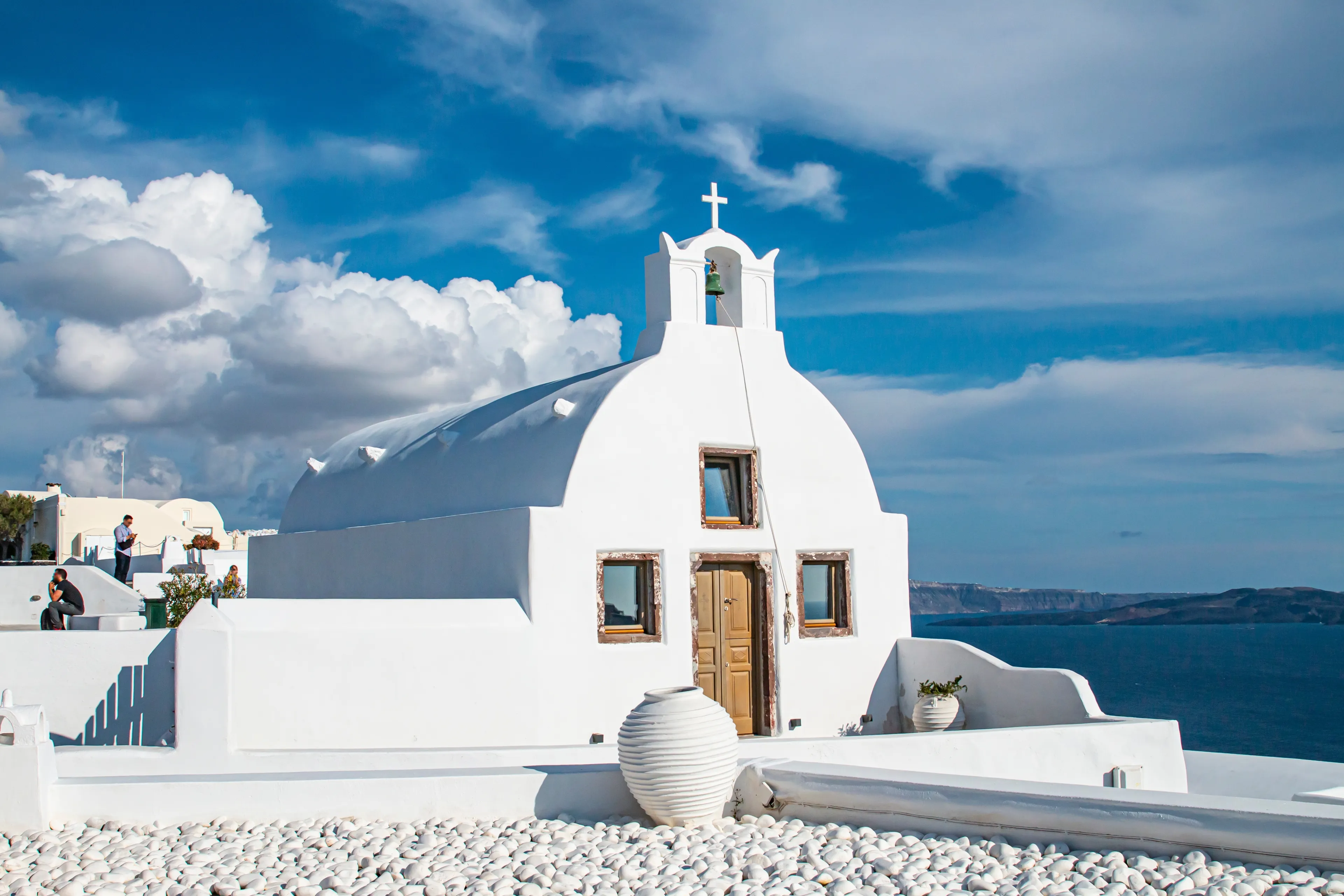 GREECE'S Magnificent tourist island Santorini