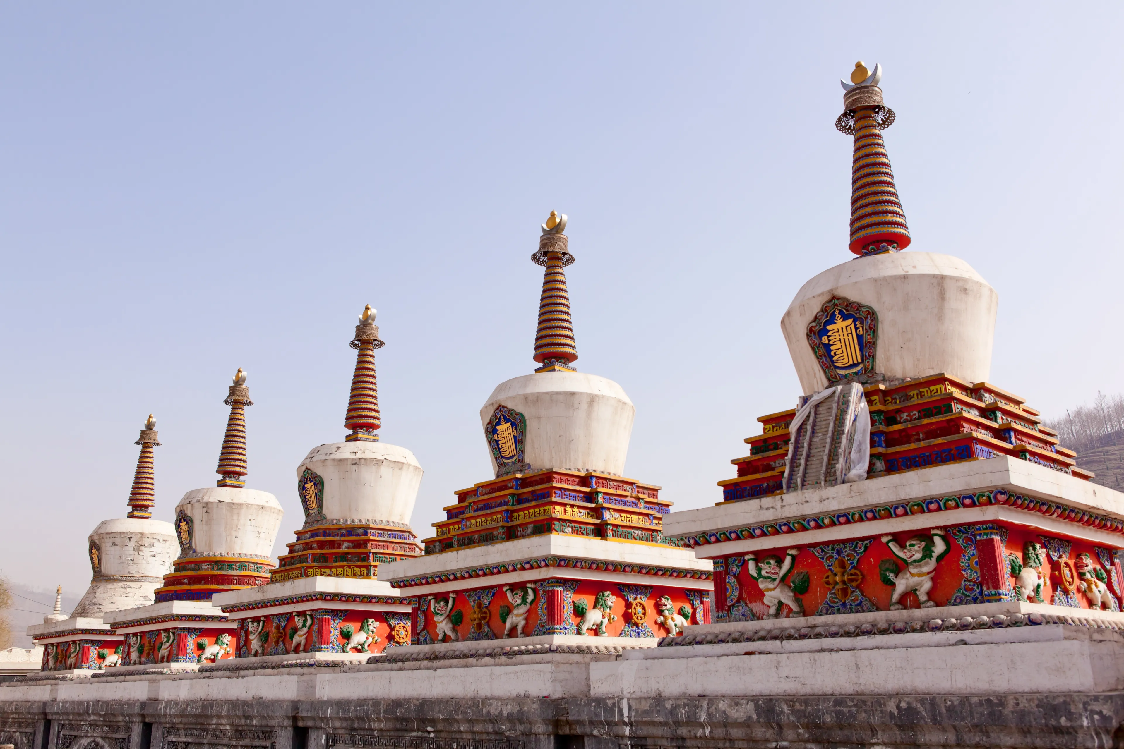 Kumbum Monastery in Qinghai, China