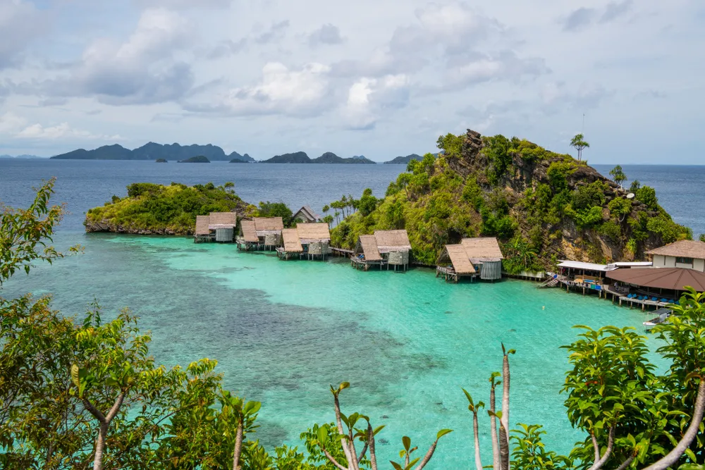 diving resort in the Raja Ampat, Indonesia
