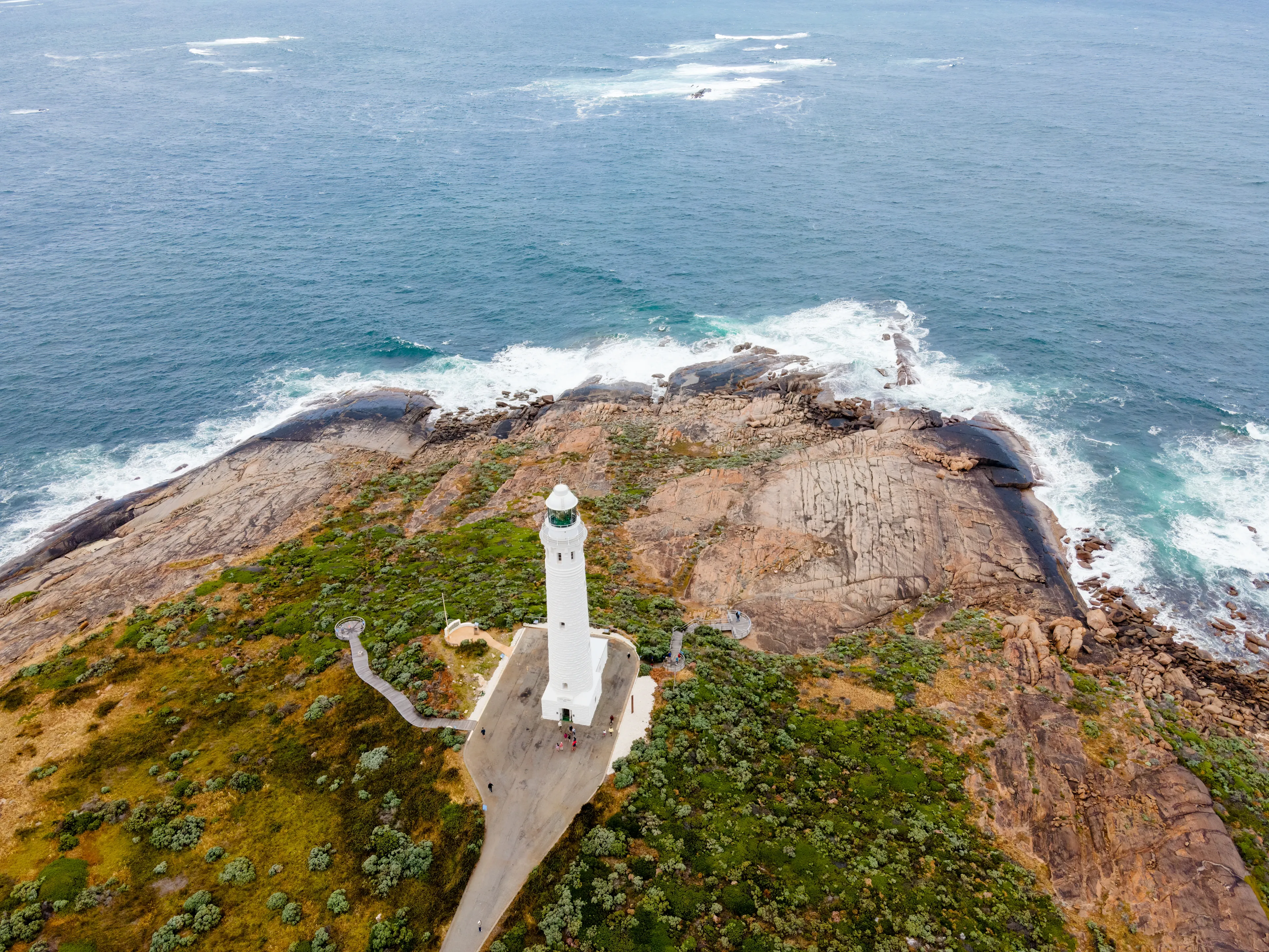 Augusta, WA - Australia 12-10-2022 Cape Leeuwin Lighthouse has stood majestically as a sentinel to help protect shipping off WA’s treacherous South West coast in Augusta.