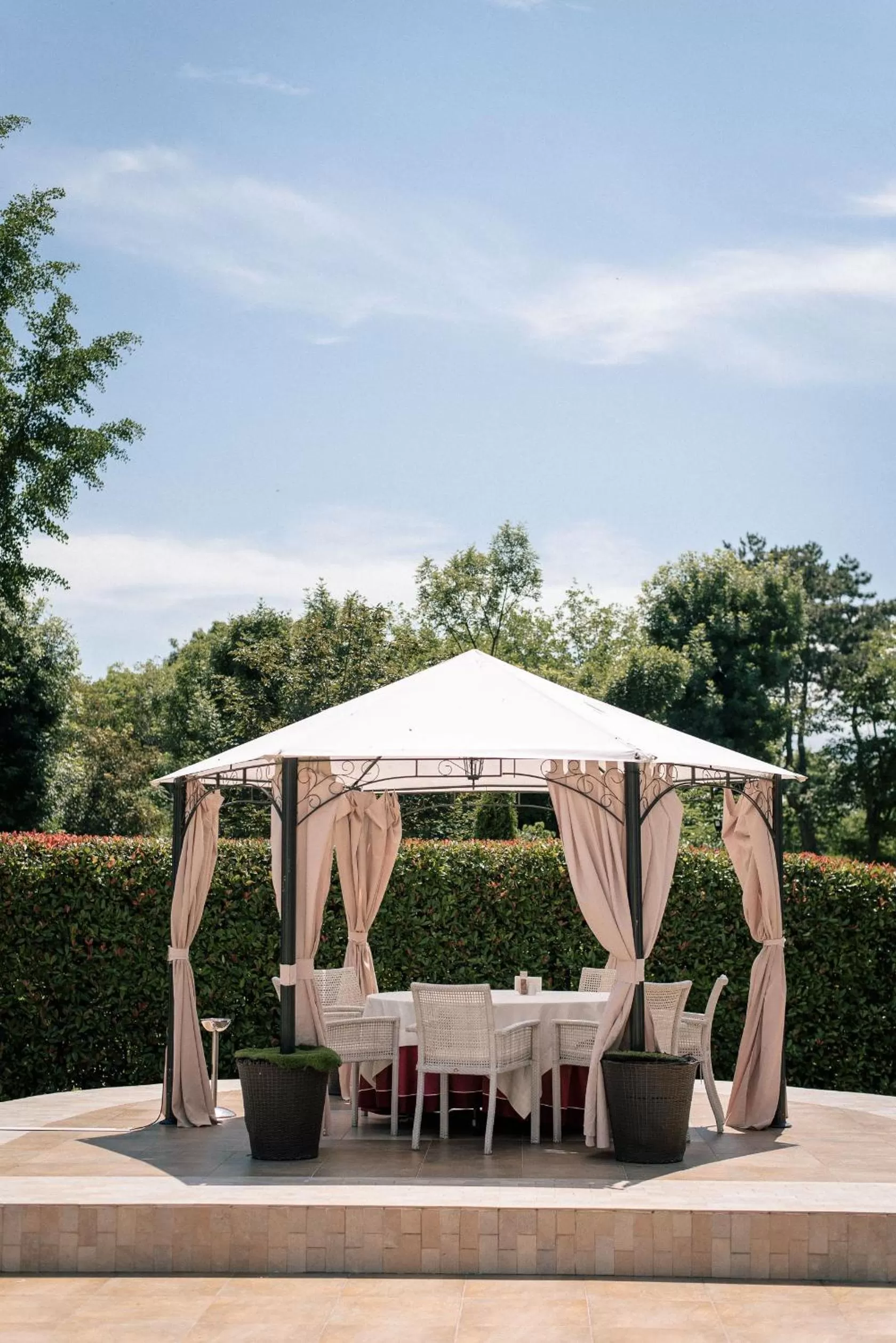 Patio in Primoretz Grand Hotel & Spa