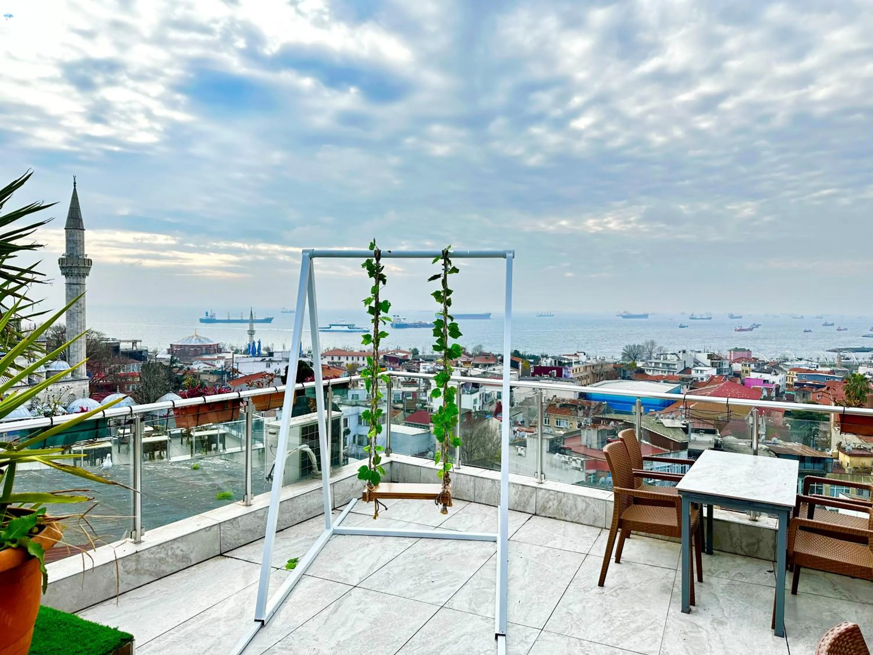 Balcony/Terrace in Art City Hotel Istanbul