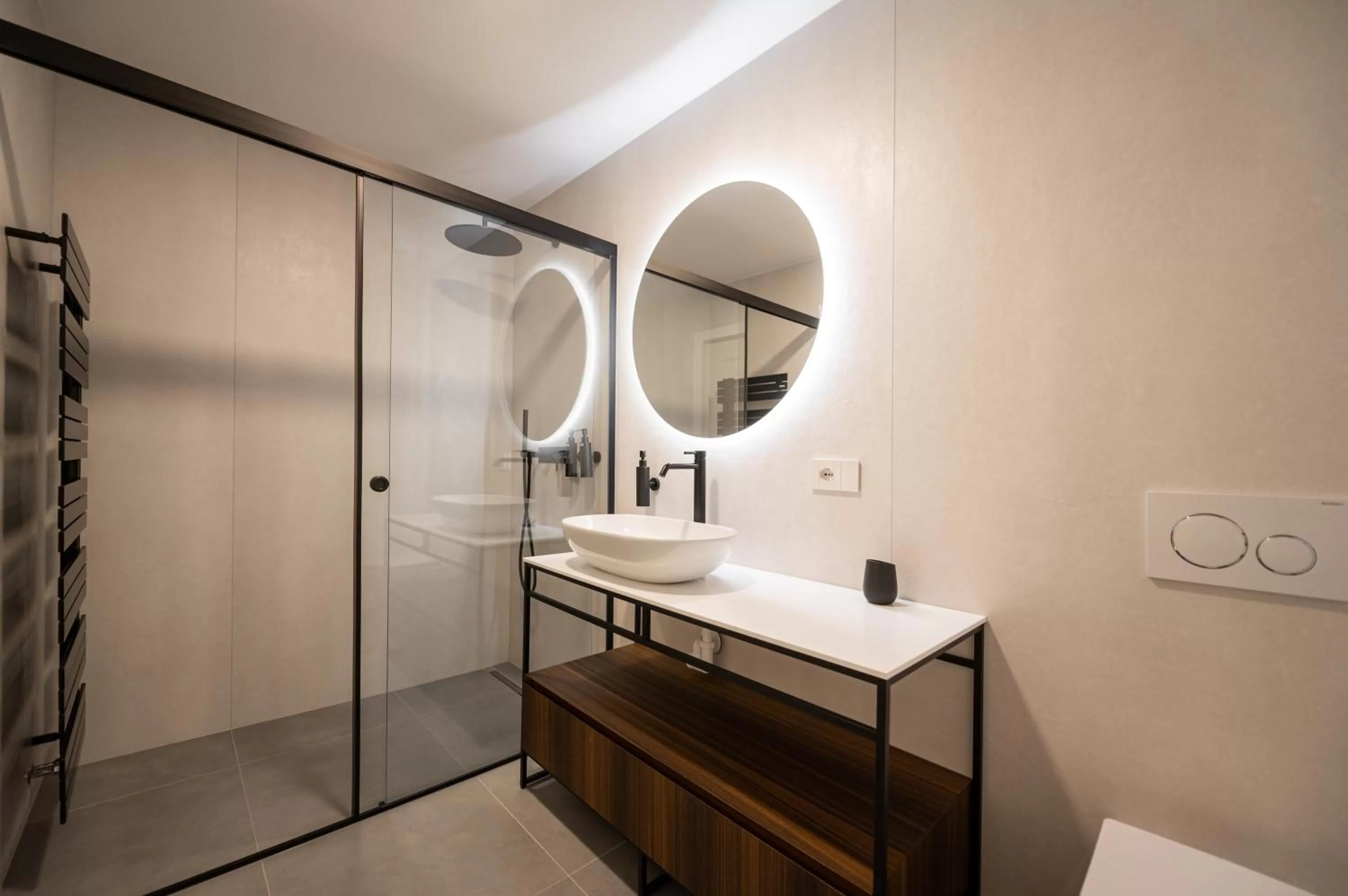 Shower in Guesthouse diWINE