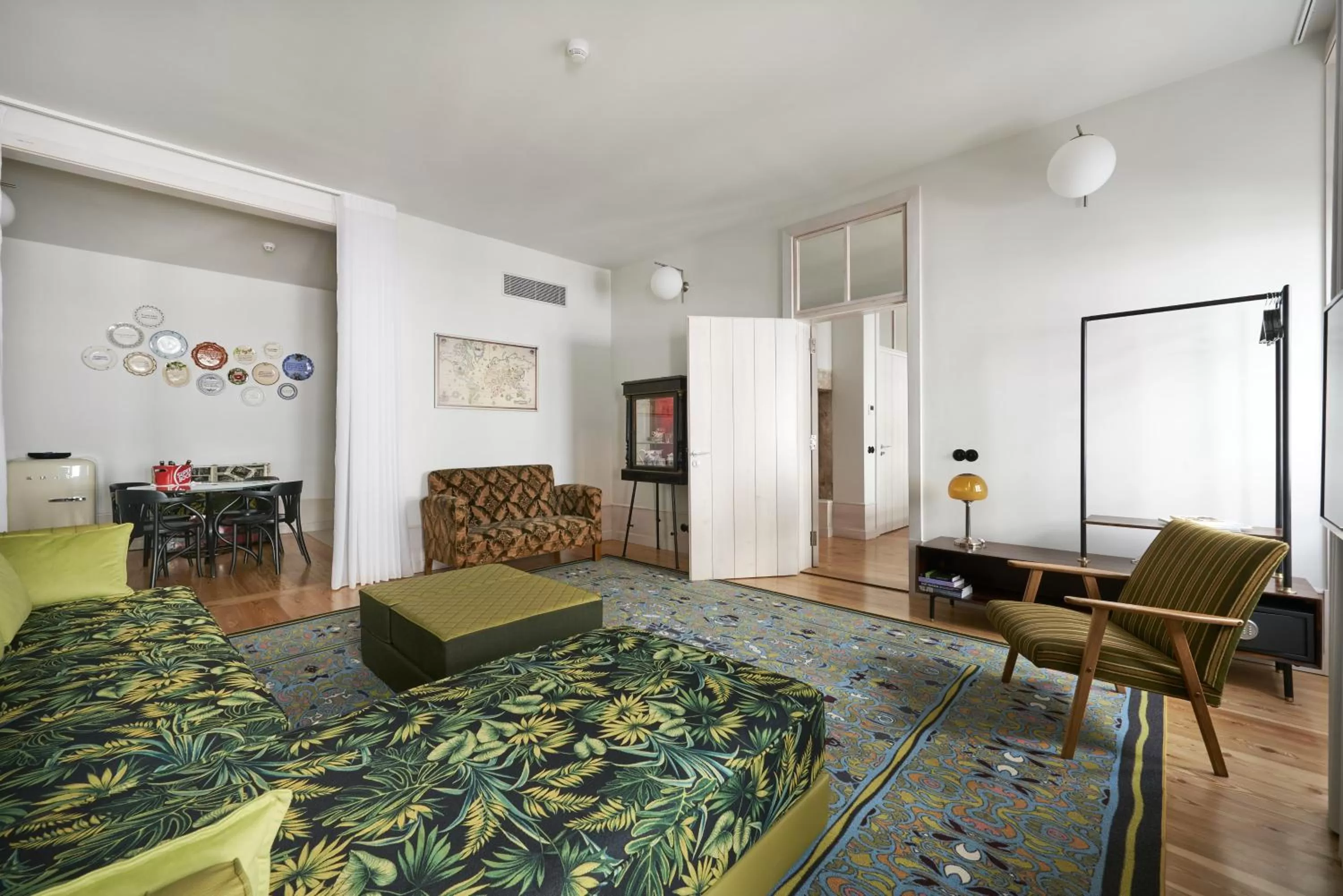 Kitchen or kitchenette in Cais Urban Lodge