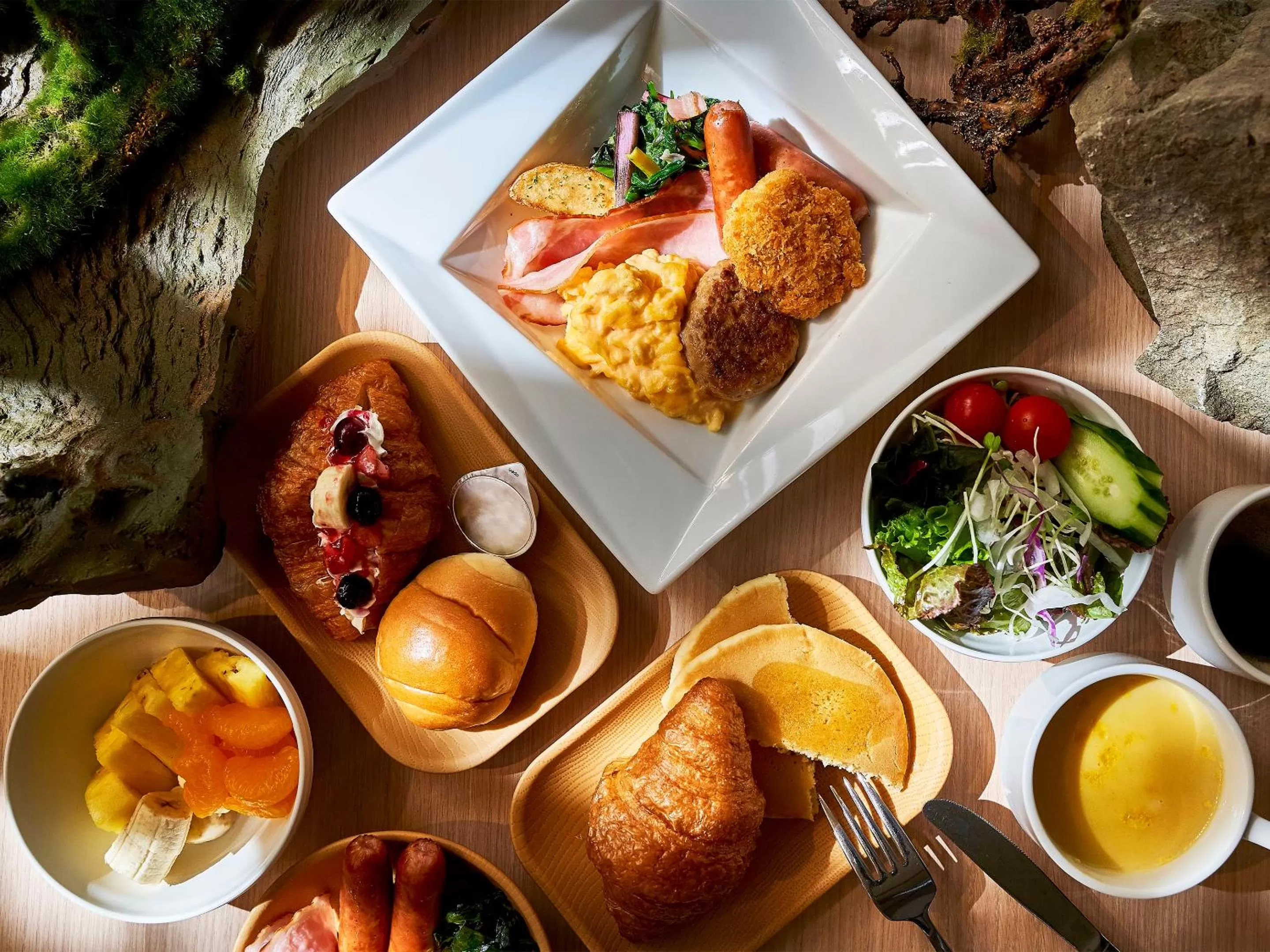 Buffet breakfast in Daiwa Roynet Hotel KANAZAWA-MIYABI