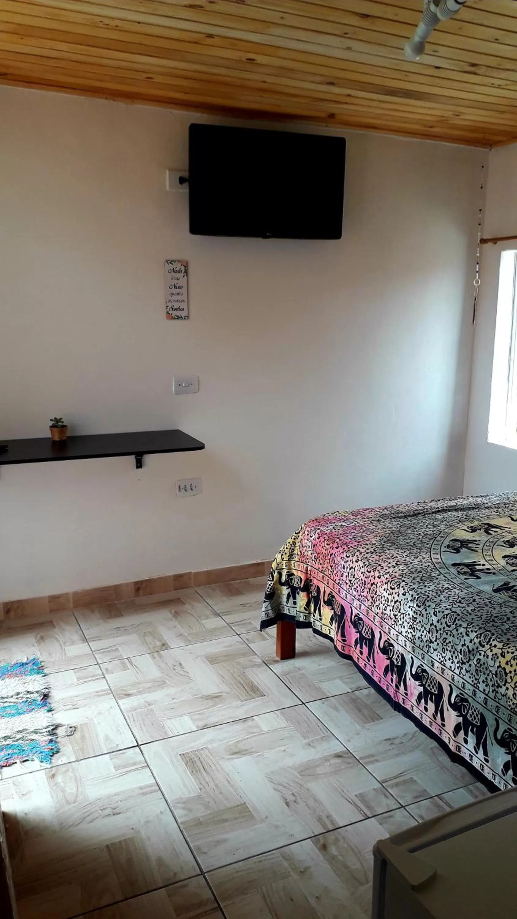 Bed in Pousada e SPA Shiva São Sebastião 200mts da praia