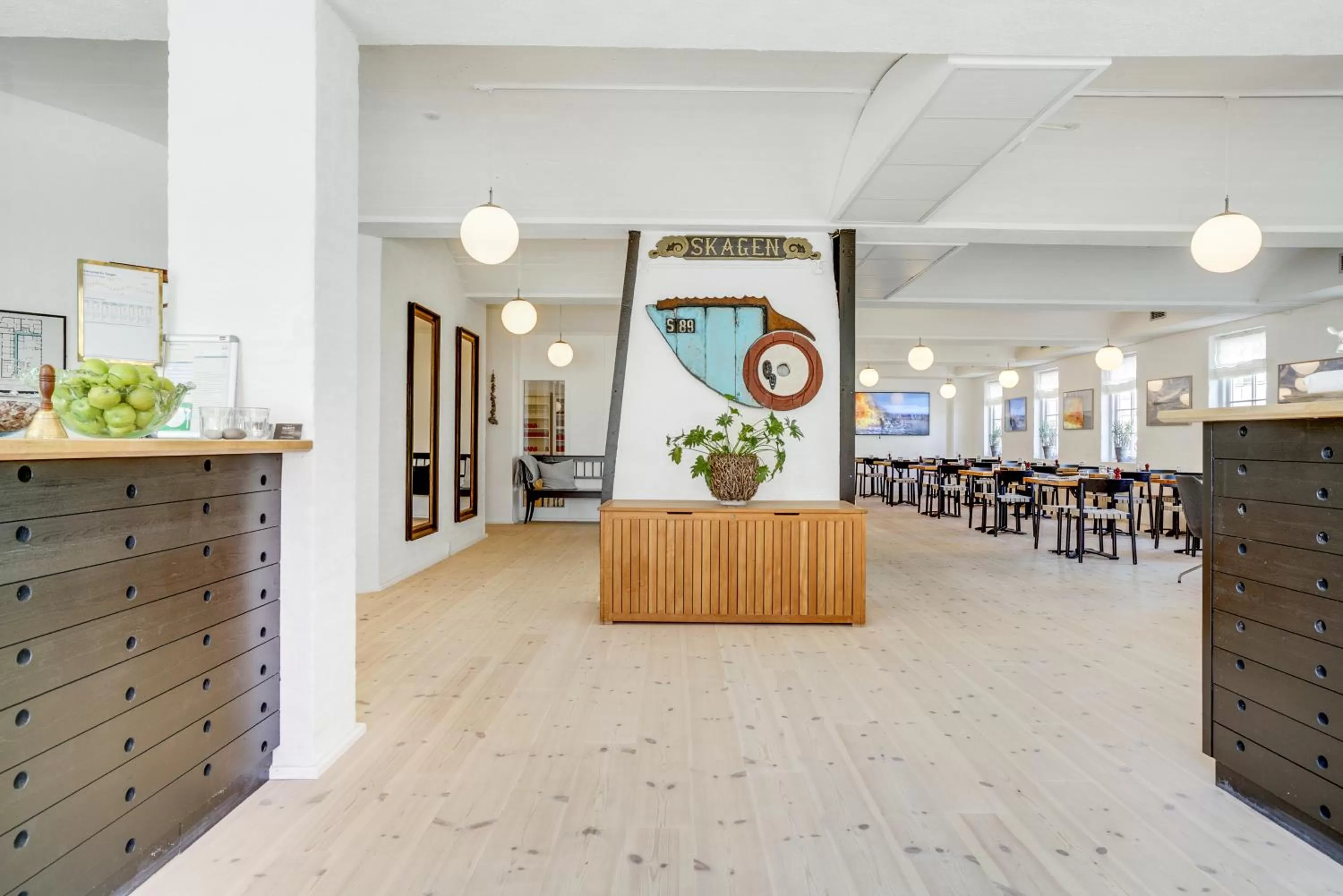 Lobby or reception in Skagen Harbour Hotel