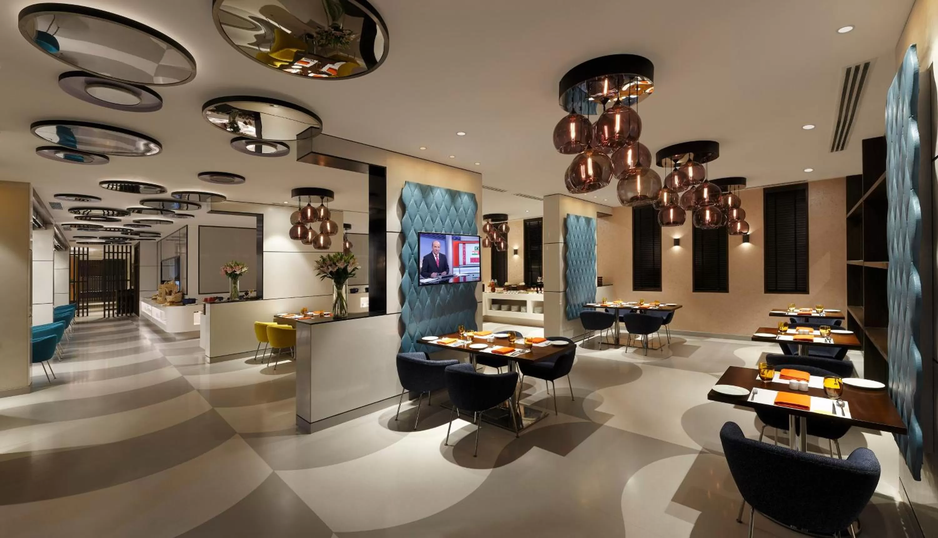 Restaurant/places to eat in Novotel Guwahati GS Road