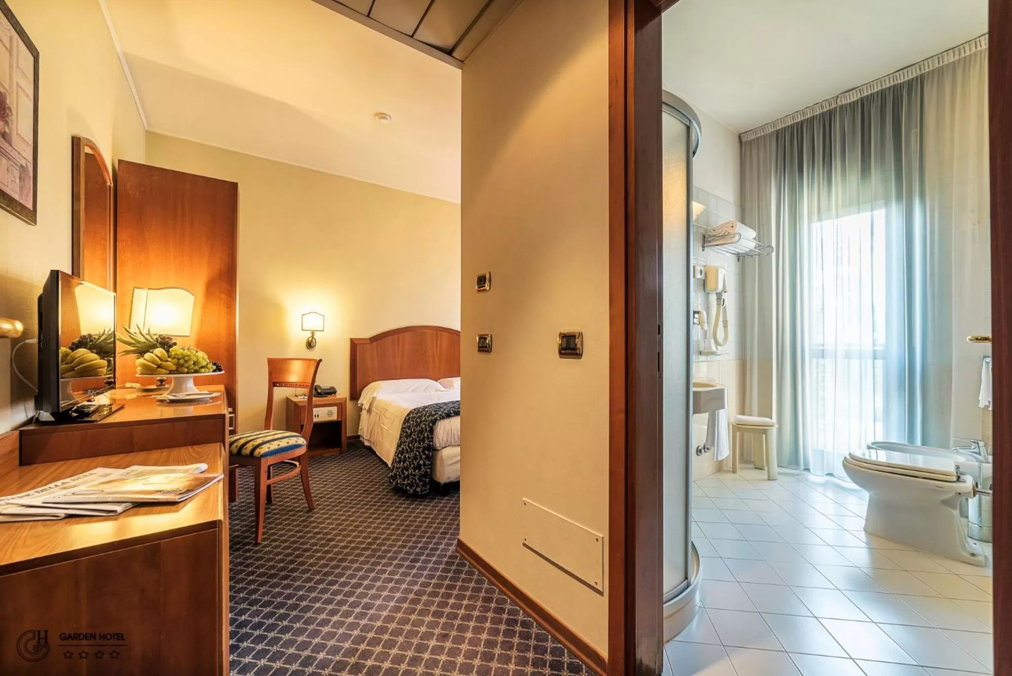 Photo of the whole room, Bed in Hotel Garden Terni