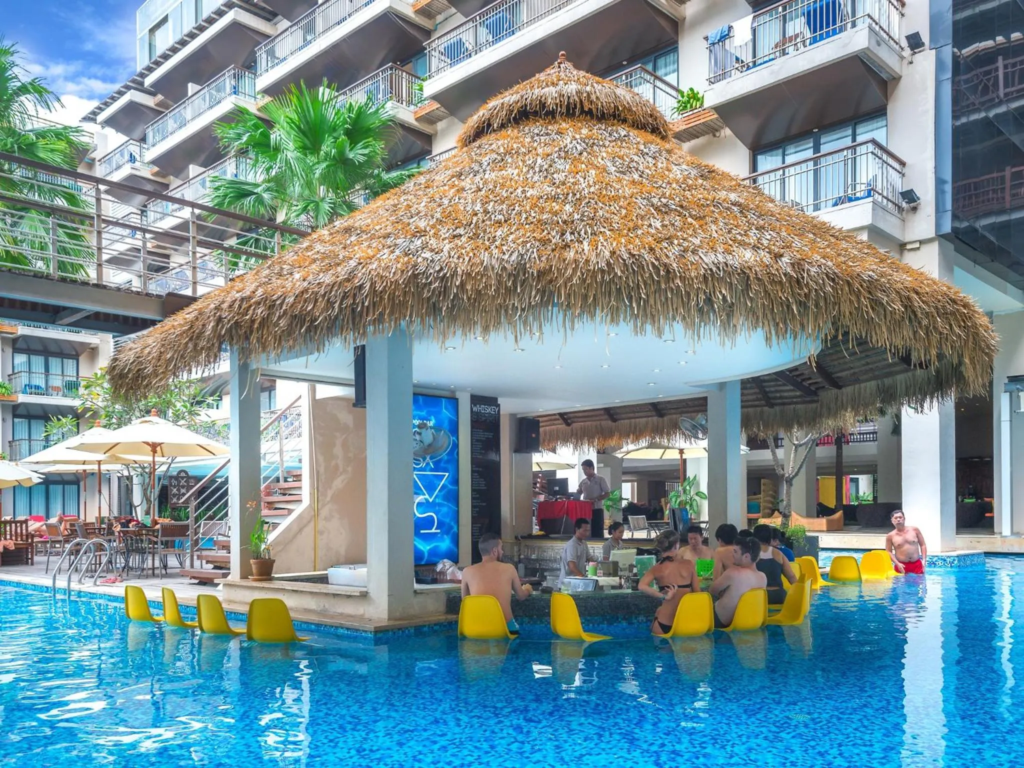 Swimming pool in Baan Laimai Beach Resort & Spa - SHA Extra Plus