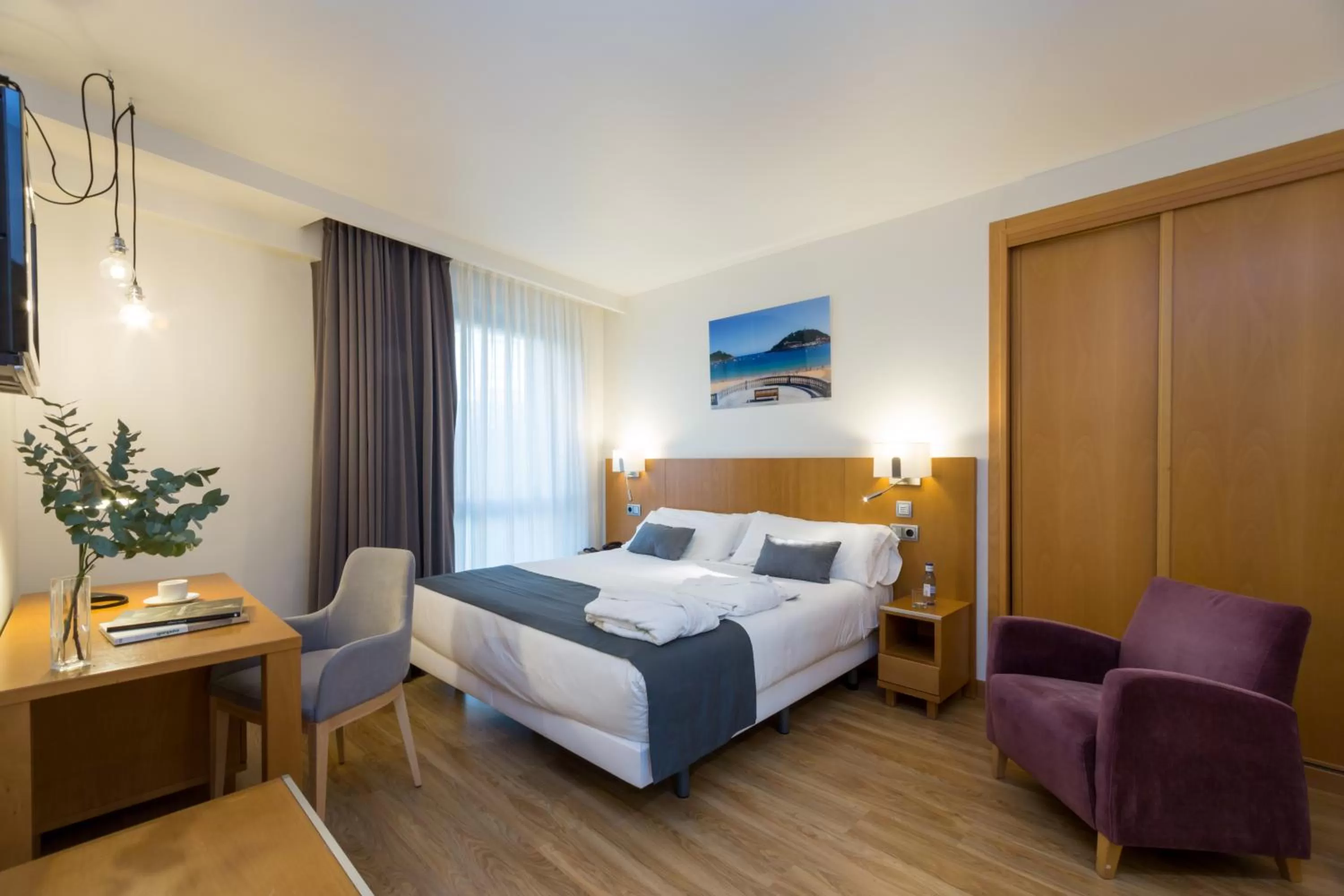 TV and multimedia, Bed in Hotel Palacio de Aiete