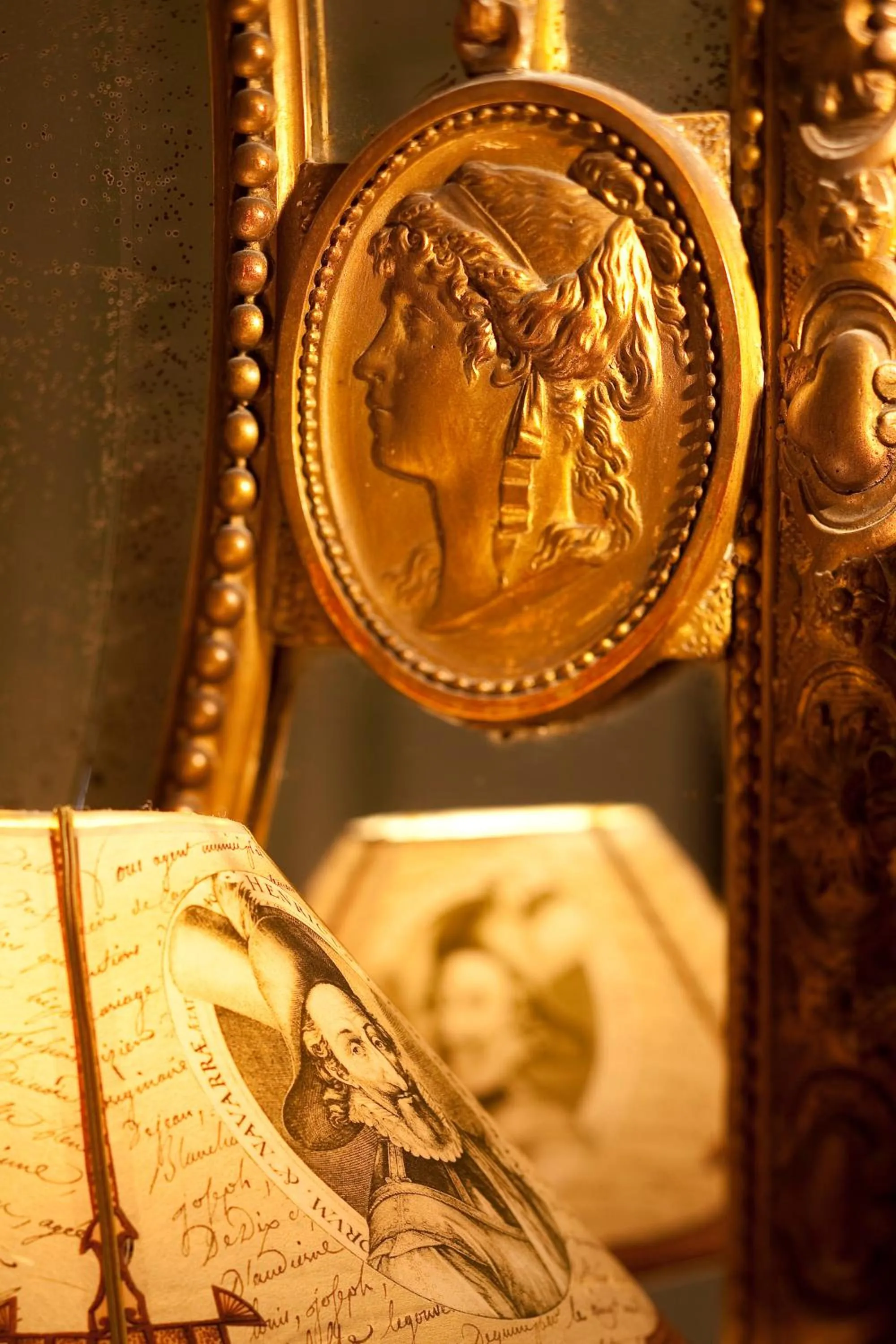 Decorative detail in Hotel Residence Henri IV