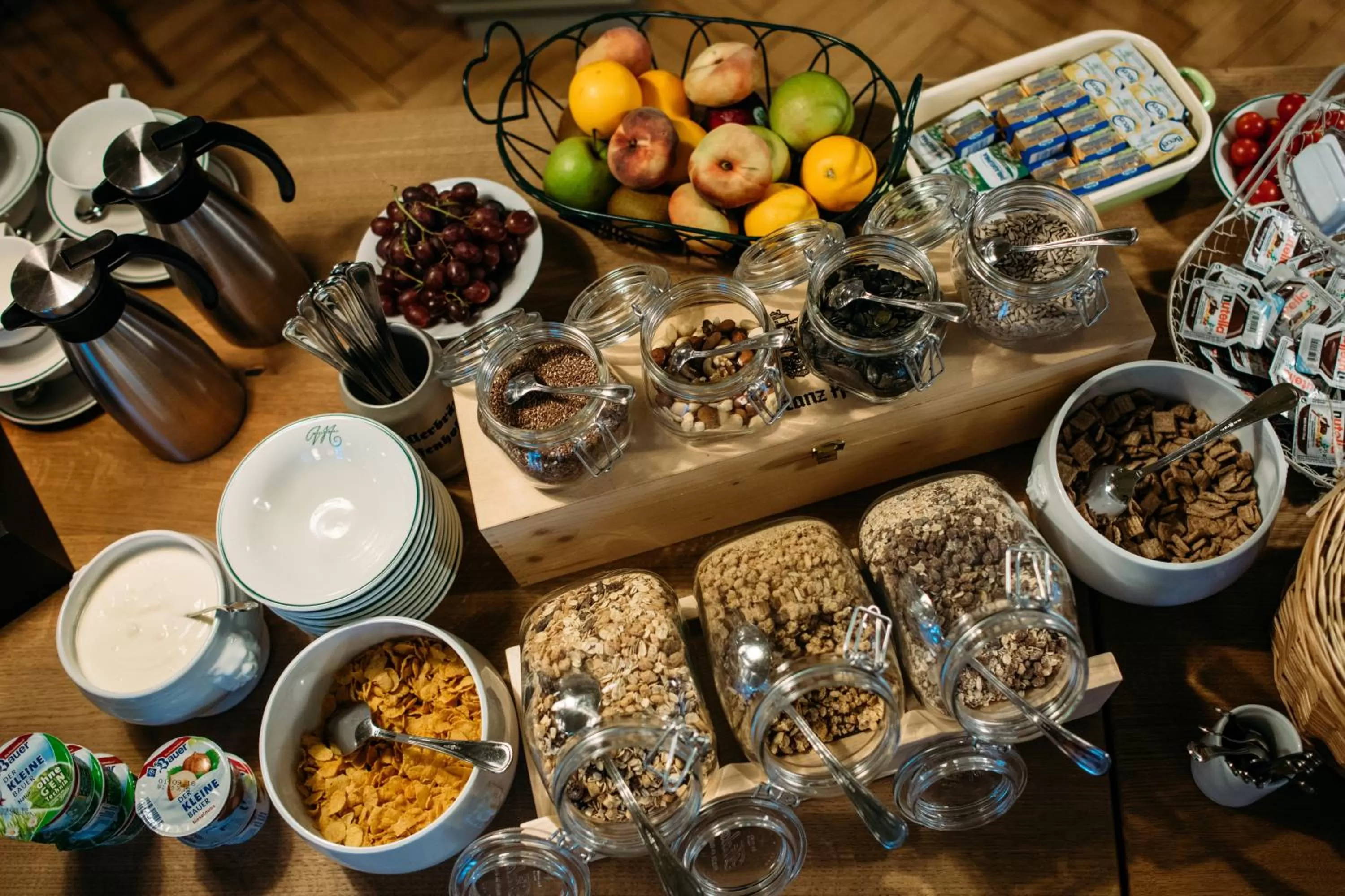 Food and drinks in Hotel Müllerbräu