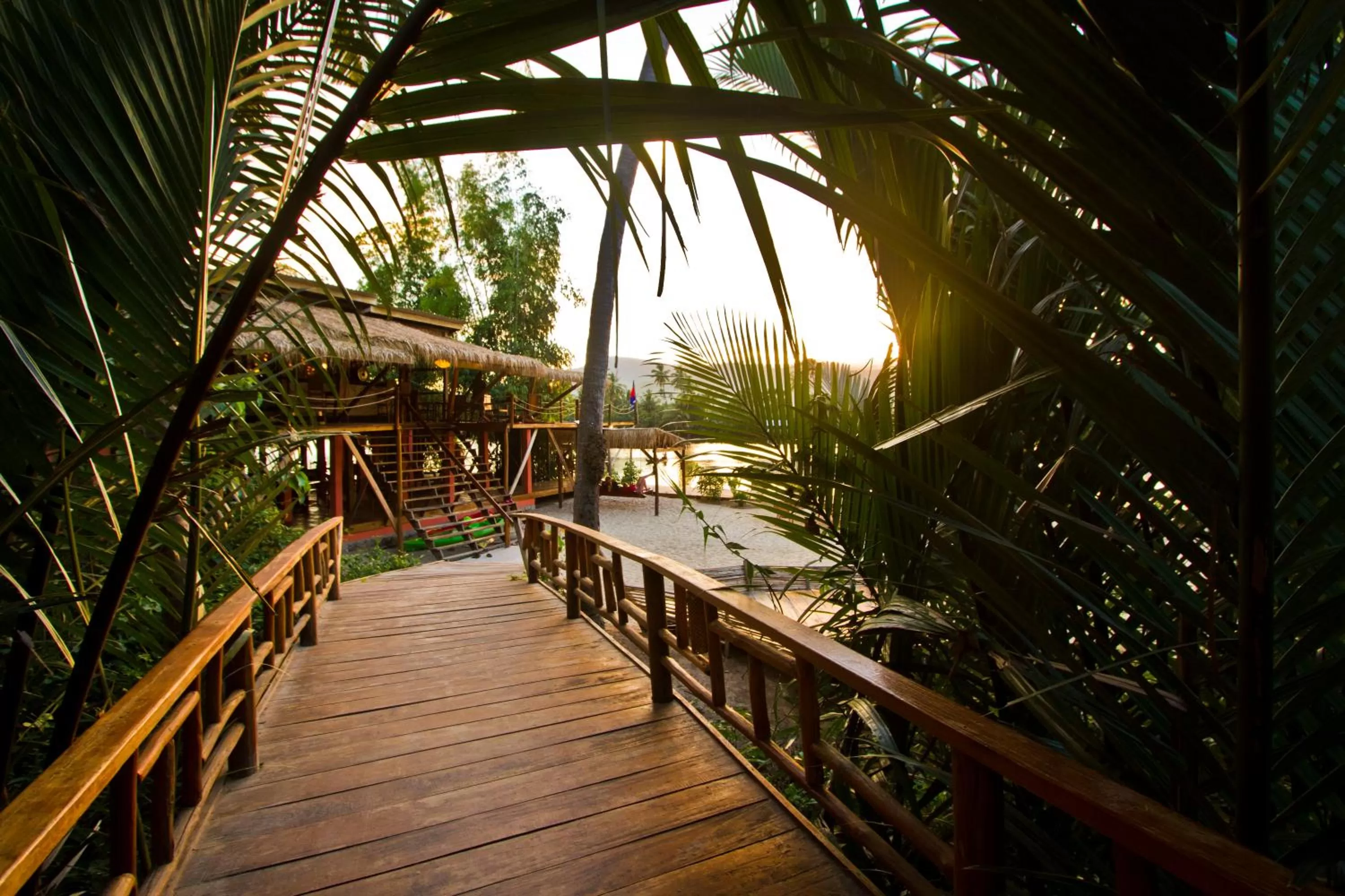 Property building, Balcony/Terrace in Sabay Beach