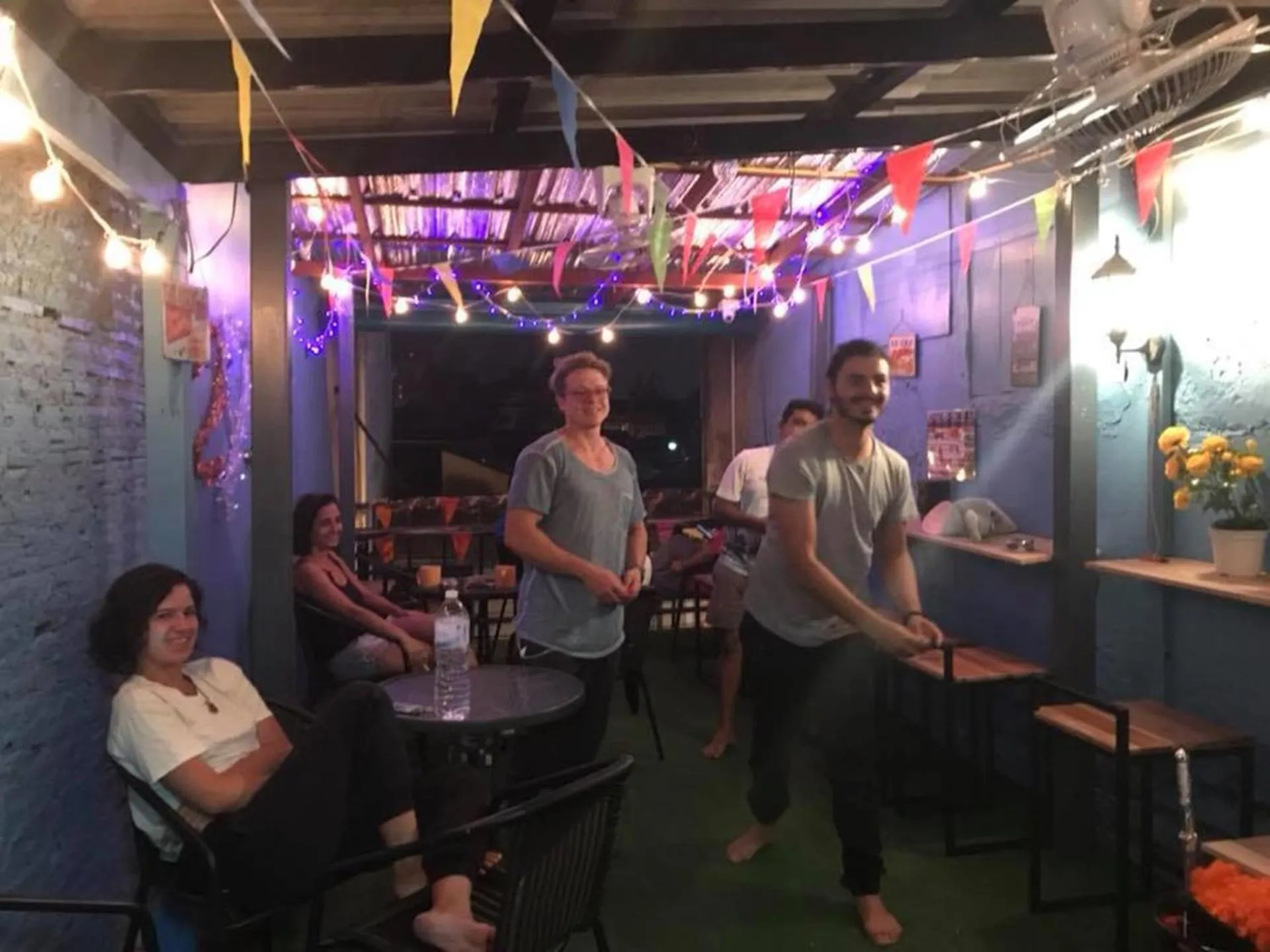 Balcony/Terrace in Zee Thai Hostel